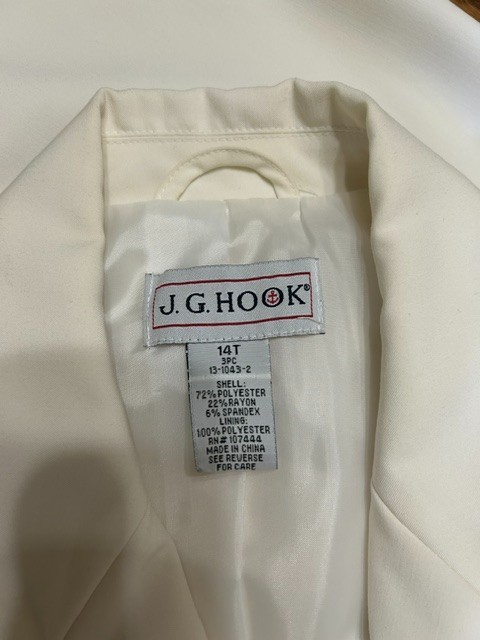 J.G. Hook 3 Piece Suit