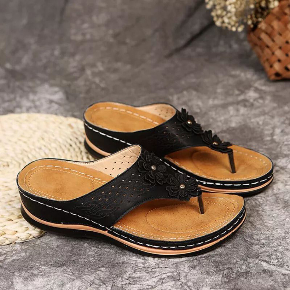 Women Flip Flops Thong Sandals Arch Support Cushion Summer Slippers Shoes USA