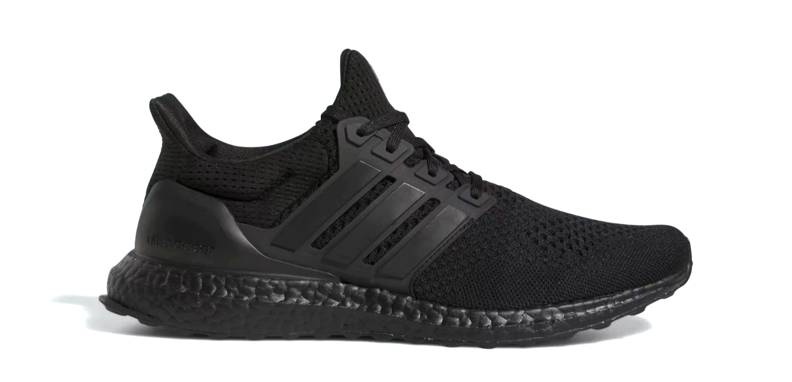 WOMENS ADIDAS ULTRABOOST 1.0 TRIPLE BLACK ATHLETIC RUNNING SHOES HQ4204