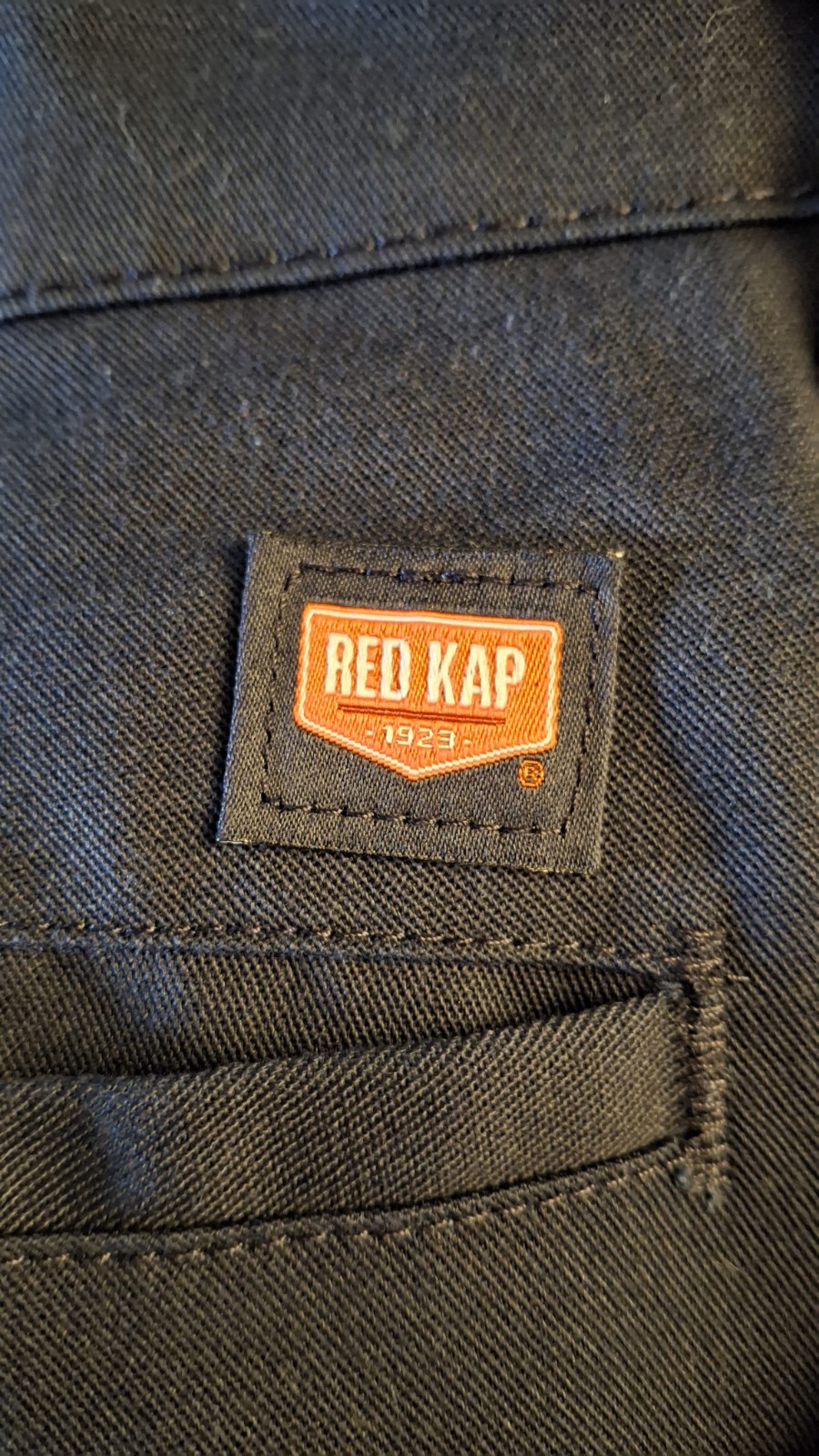 Red Kap Men’s Industrial Cargo Work Pants Navy Blue 42×30 Utility Uniform PT88