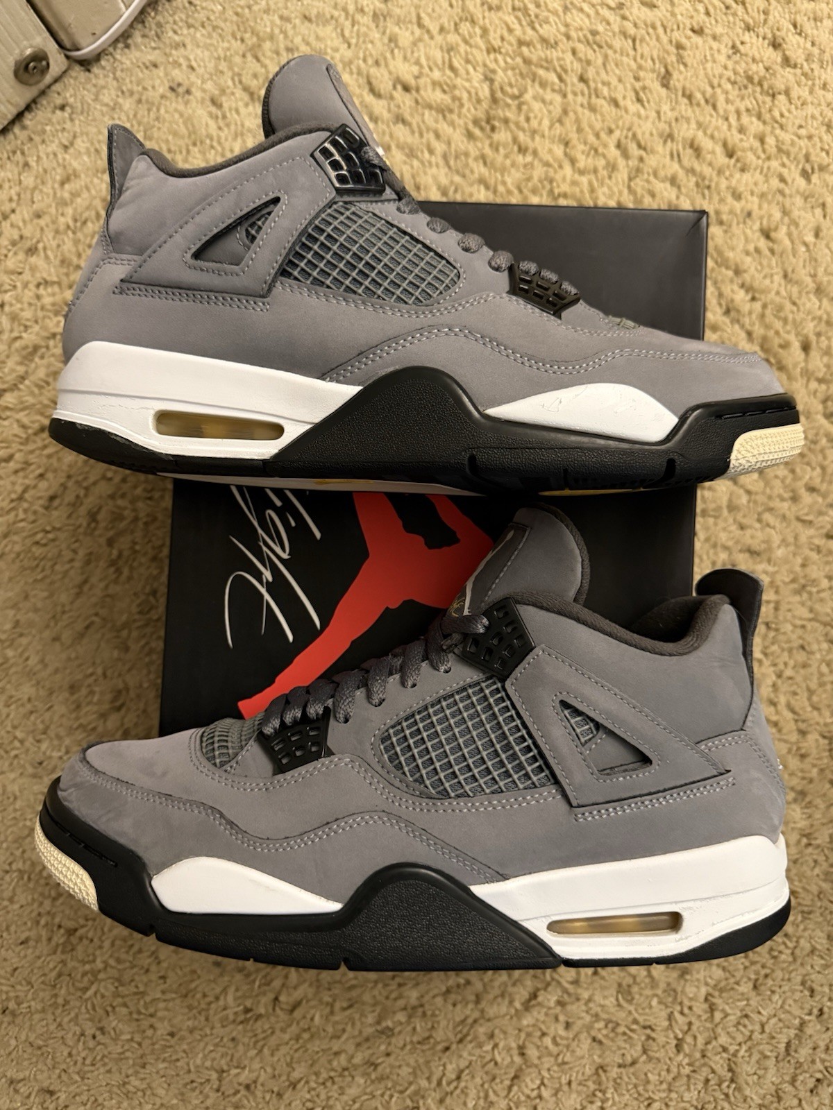 Size 10.5 – Air Jordan 4 Retro Cool Grey