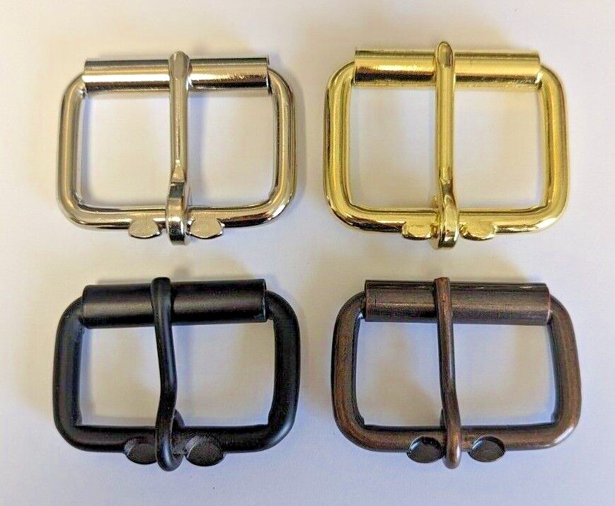 1-3/4″ Replacement Belt Buckle Nickel Plated Matte Black Gold Bronze Steel 1.75″