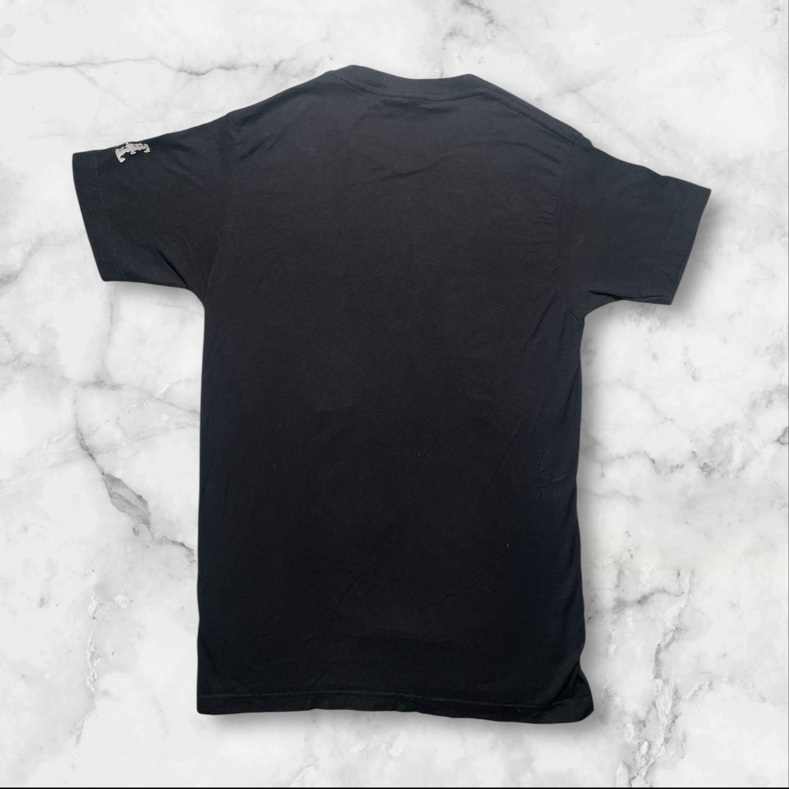 The Cure Band T Shirt Small Black Robert Smith Goth Alternative Rock Sleeve