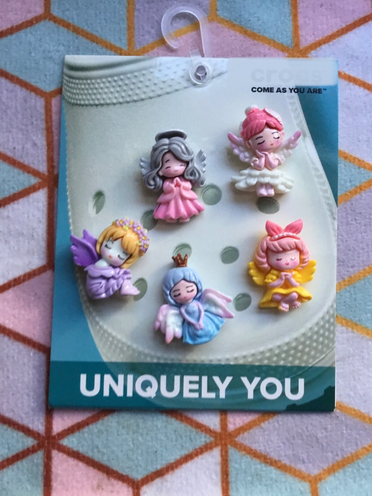 Crocs Handmade jibbitz 5pc Gaurdian Angel & Fairy Pixie shoe charms