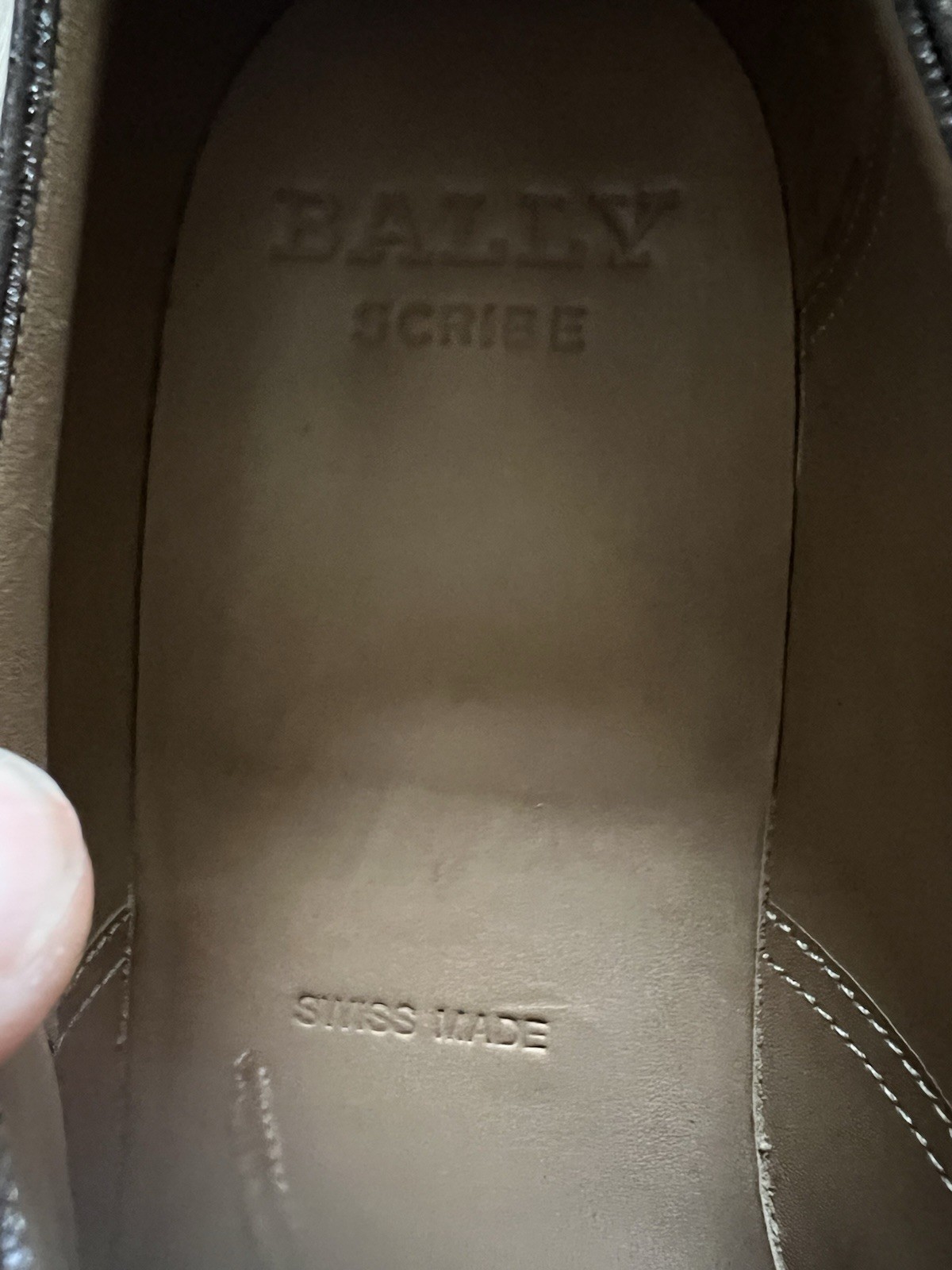 Bally Scribe Men’s Goodyear Monk Strap Shoes US 8