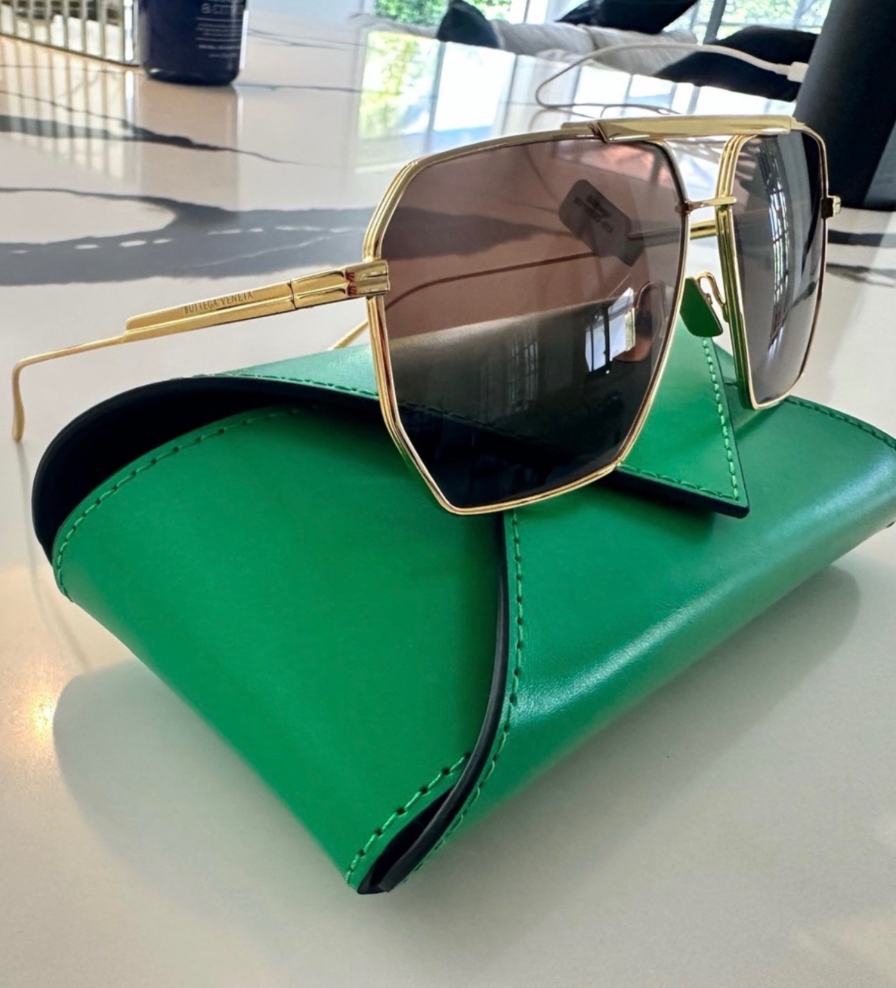 Bottega venetta sunglasses BV1012S-003 new with tags