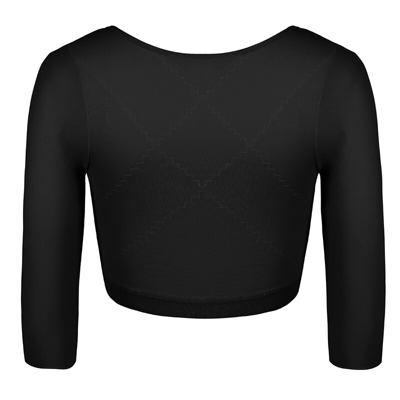 Women Arm Shaper Compression Sleeve Post Surgery Posture Corrector Top Shapewear