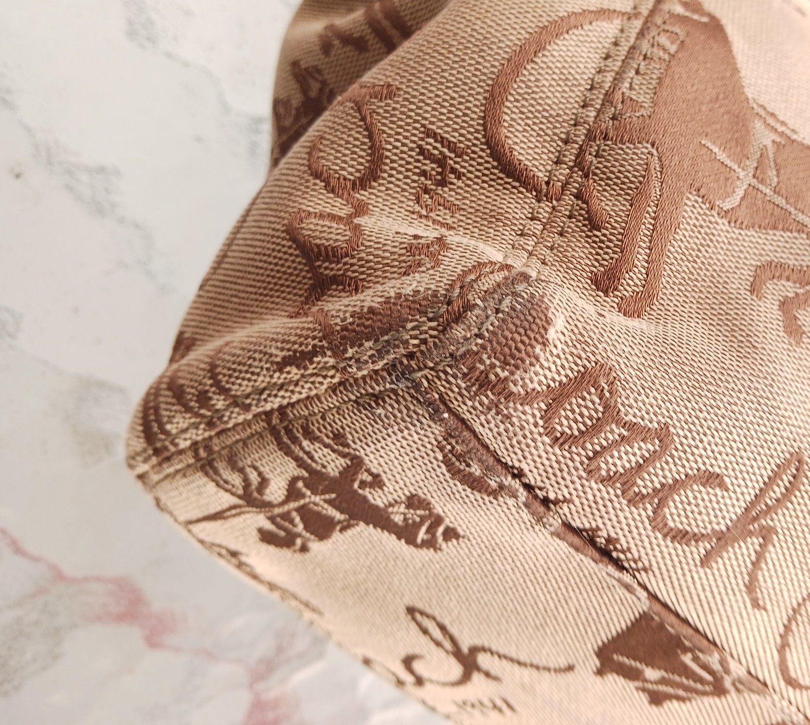 Coach F14855 SMALL Leah Beige Canvas Logo Turnlock Detail Crossbody