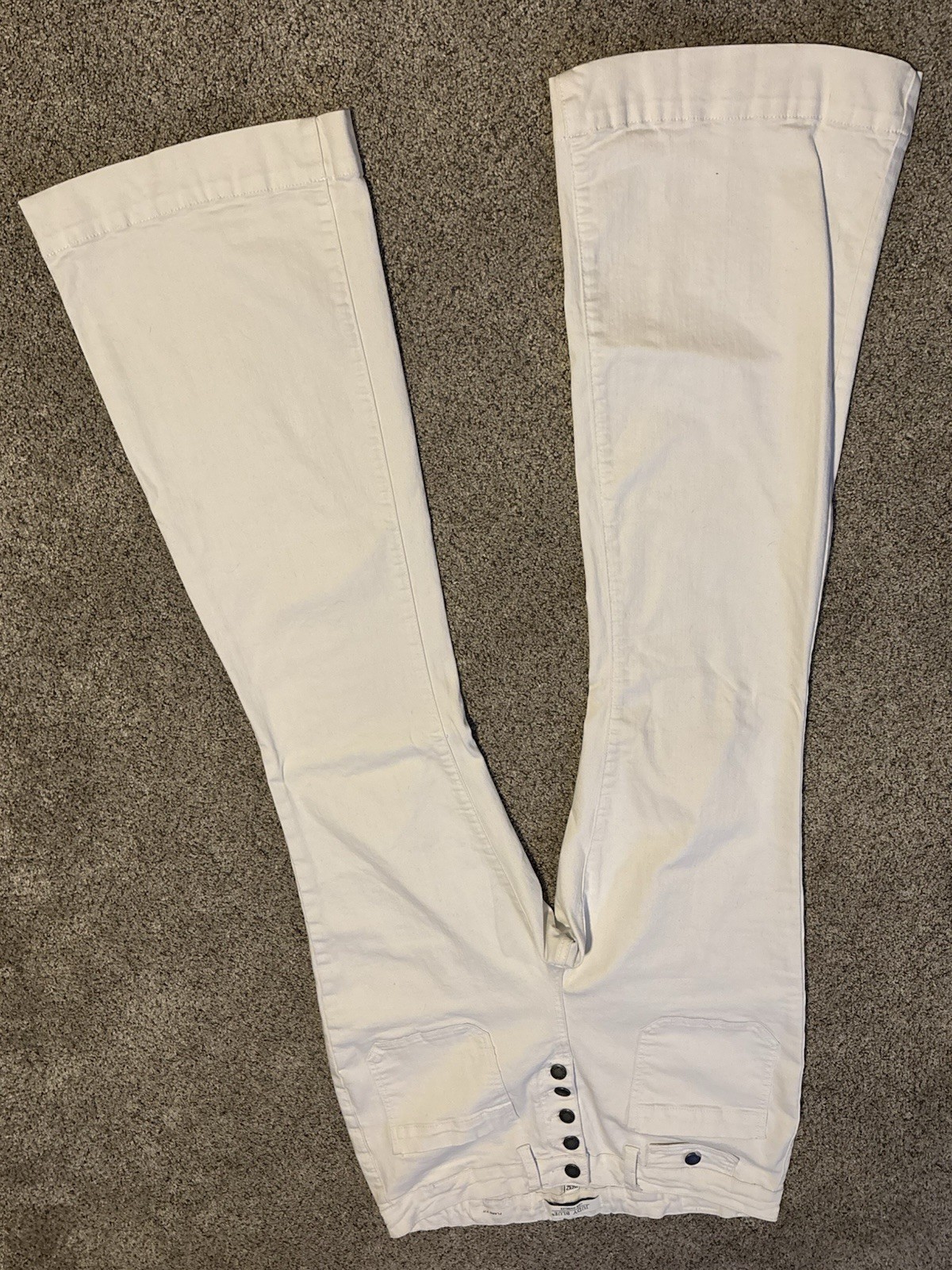 Judy Blue White High Rise Skinny Stretch Denim Jeans Pockets Women 15/32 32″