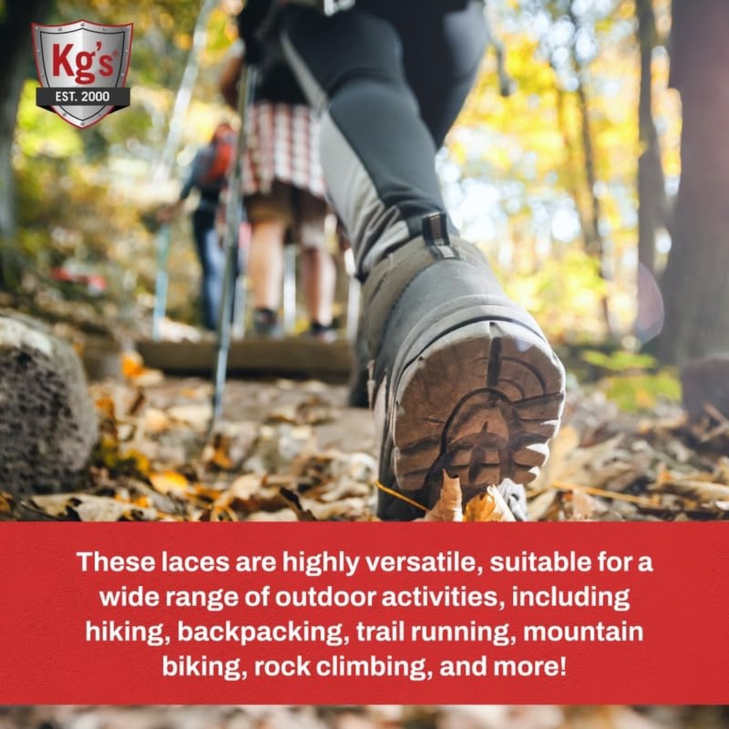 Kg’s Braided Nylon Heavy Duty Boot Laces – Durable Shoe Laces Made from Br