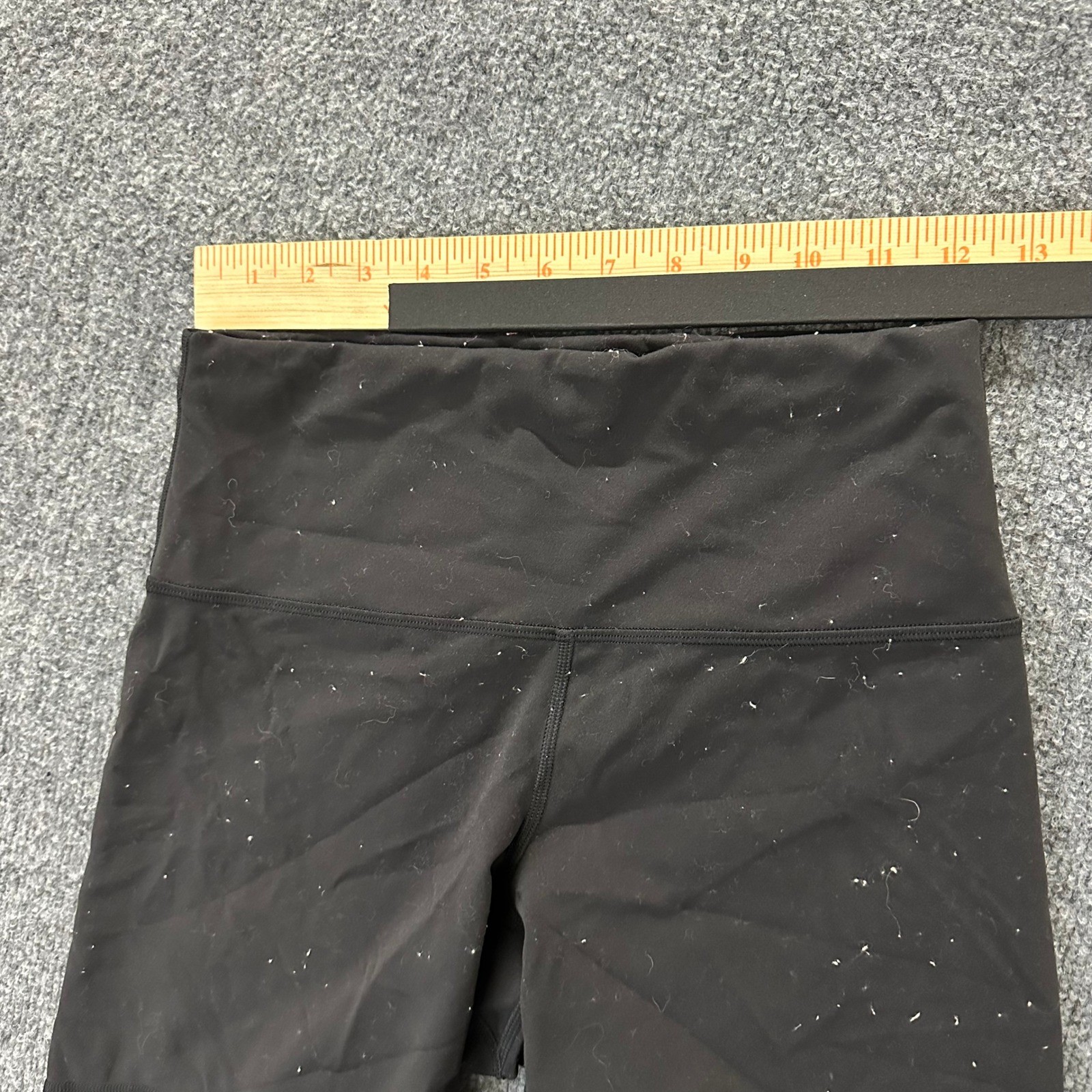Lululemon Shorts Womens Size 4 Black High Rise Align Biker Athletic Yoga 6″