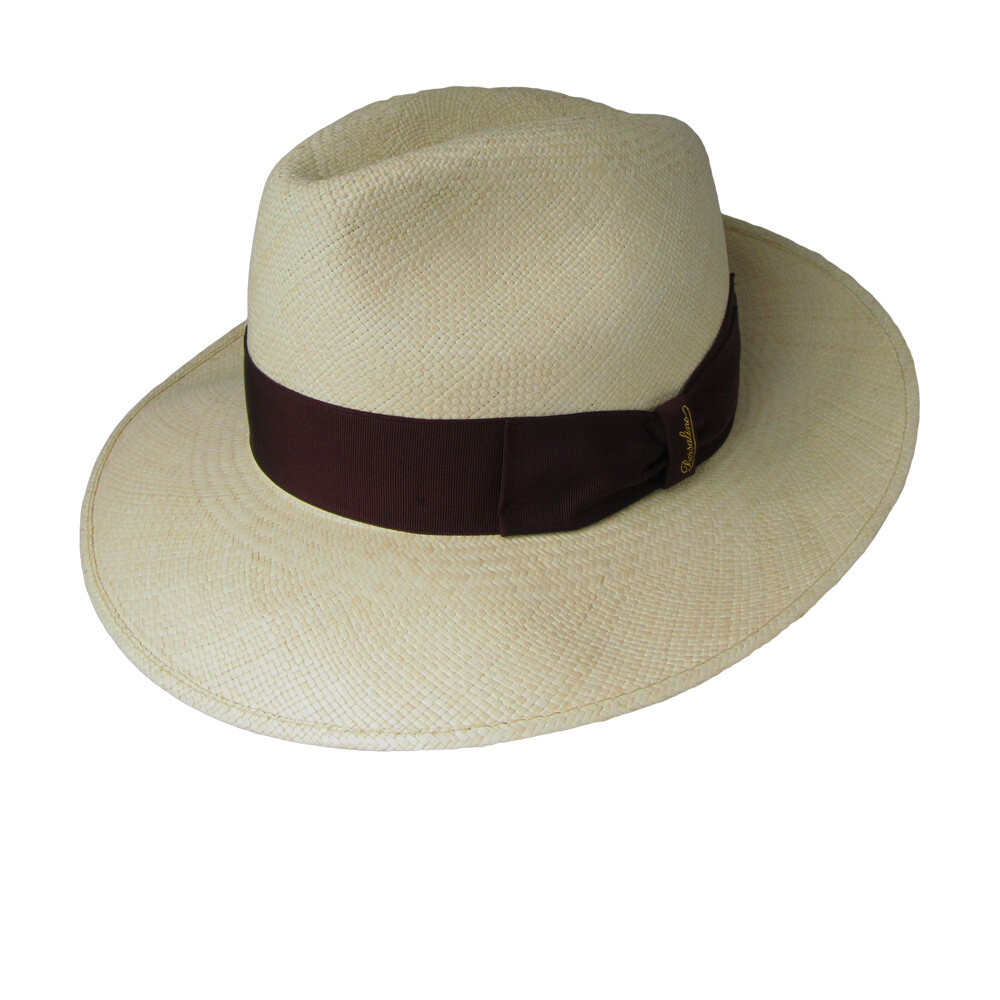 NEW Borsalino Fino Panama 2-7/8″ Brim – Made in Italy – 100% Straw – 772