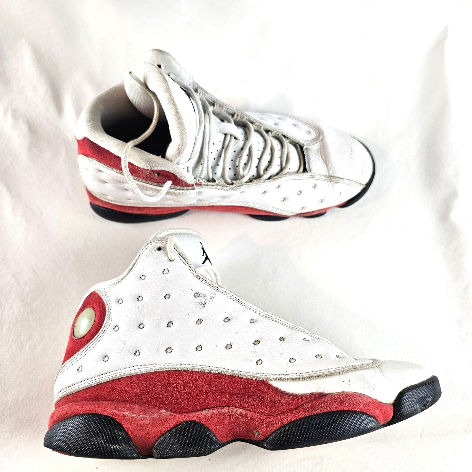 Nike Air Jordan 13 Retro OG Chicago 2017 Mens 8.5 White Red Black Basketball