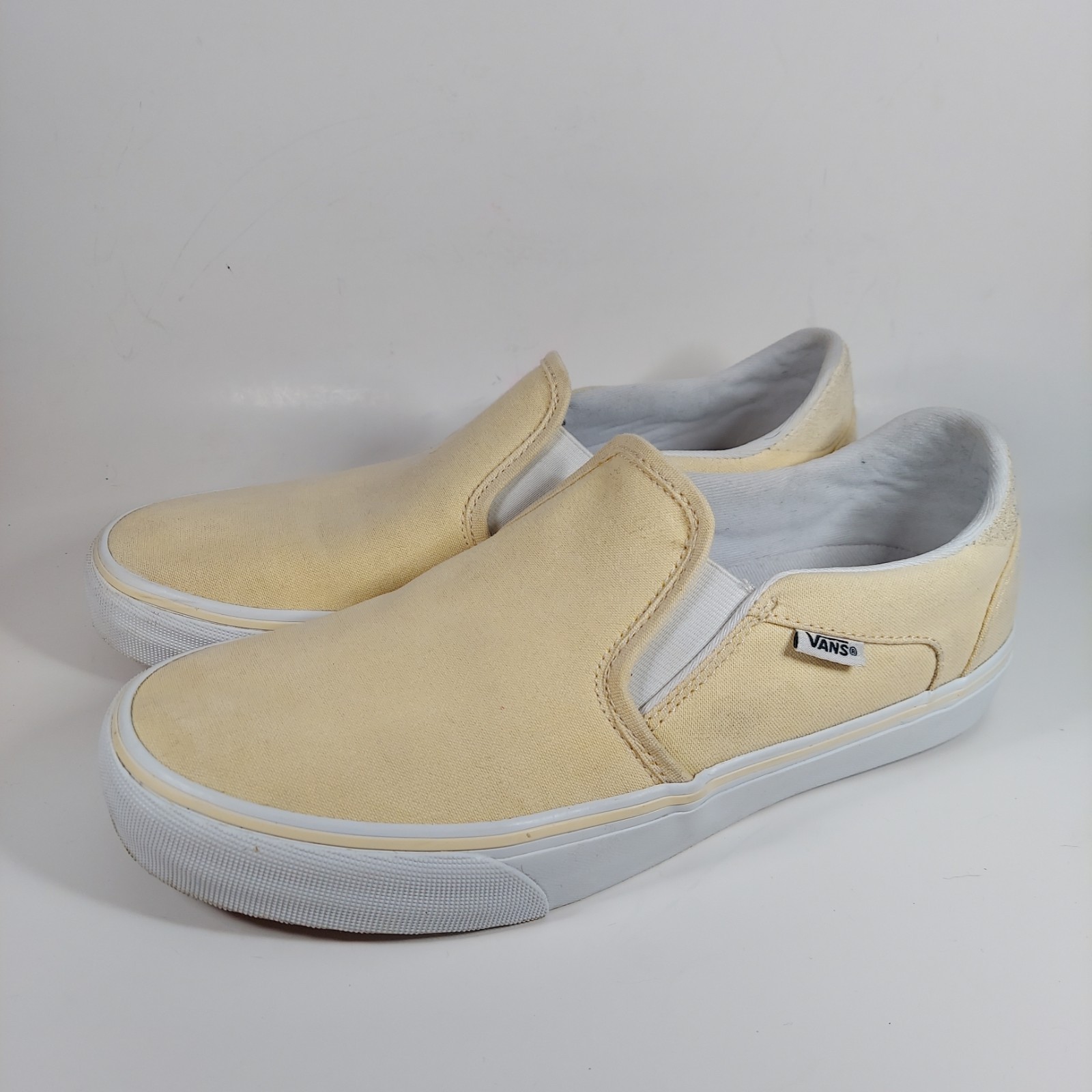 Vans Asher Deluxe Slip-On Sneakers Women’s Fashion Shoes Size 10
