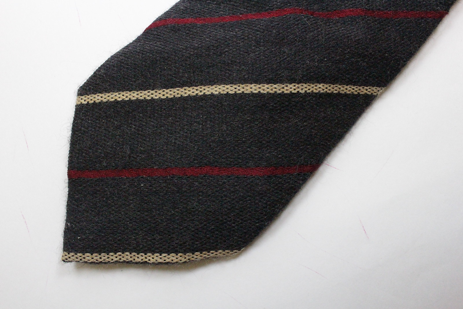 SARTORIA ITALIANA men’s wool, silk neck tie made in Italy