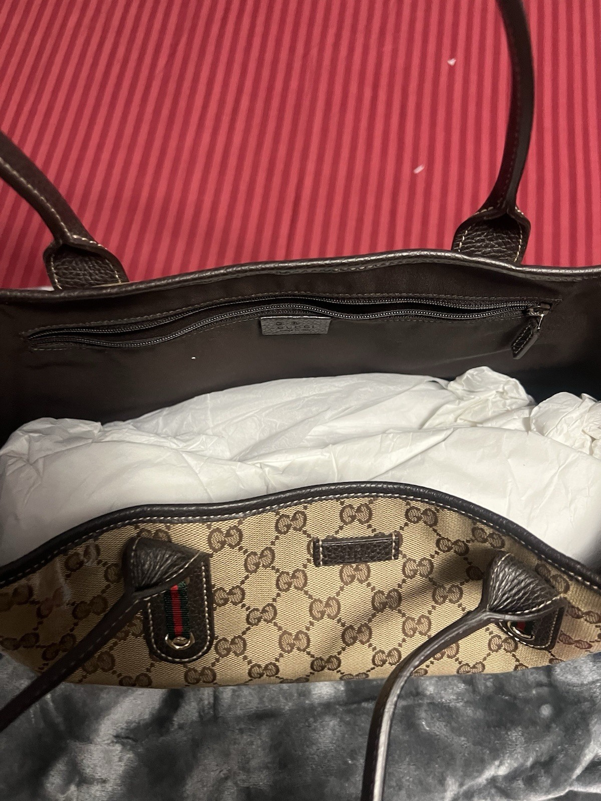 Gucci GG Monogram Tote (crystal pricy)