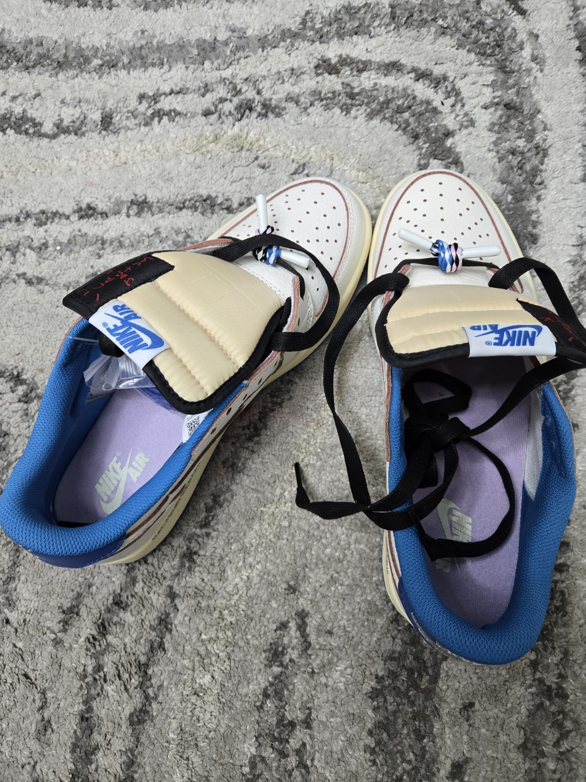 Travis Scott Fragment Sail Jordan 1 low
