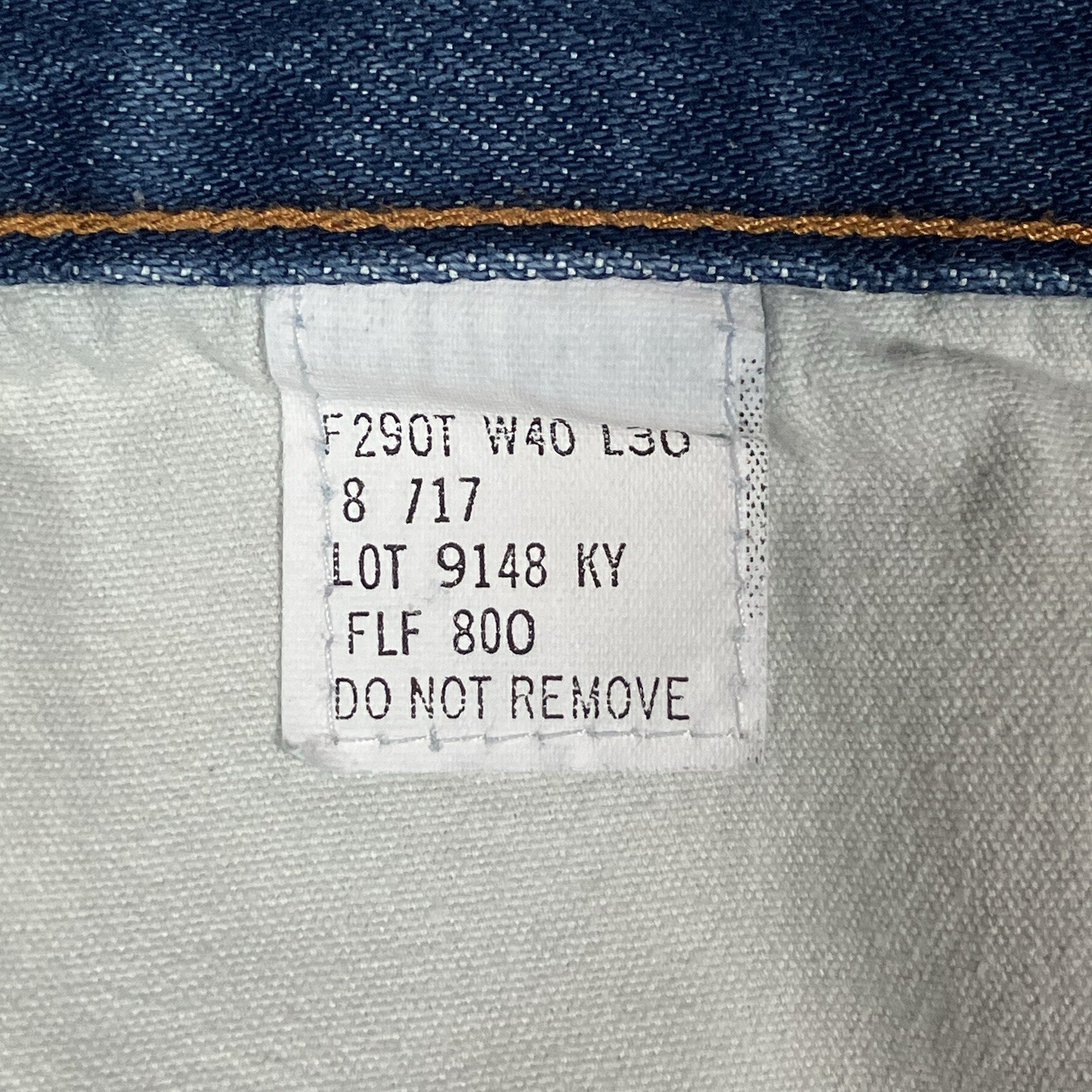 Tyndale FR’s CAT 2 NFPA 2112 Style # F290T USA Made 40×30 Denim Carpenter Jeans