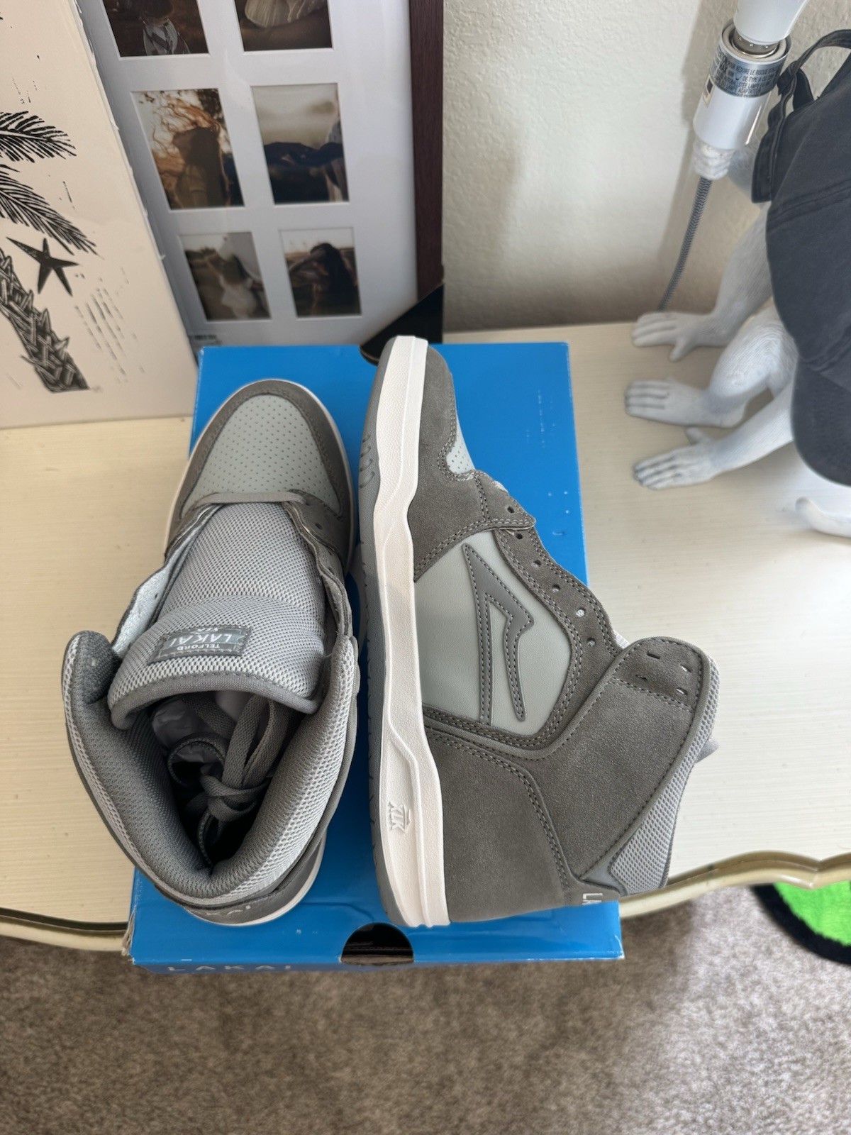 Lakai Telford Hightop Wolf Grey