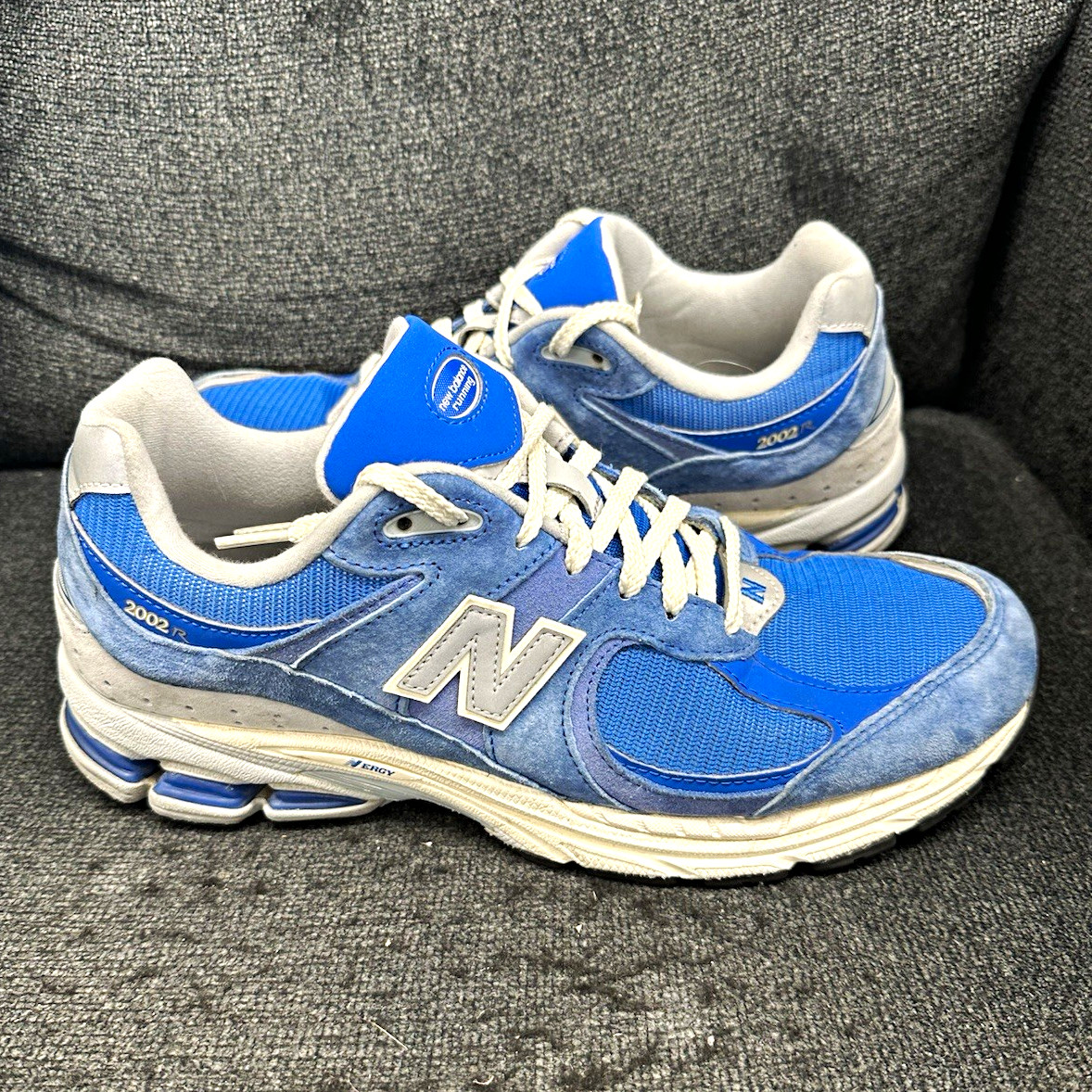 New Balance 2002R “Cobalt Blue/Gray Suede Low Top Sneakers M2002RHU size 11.5