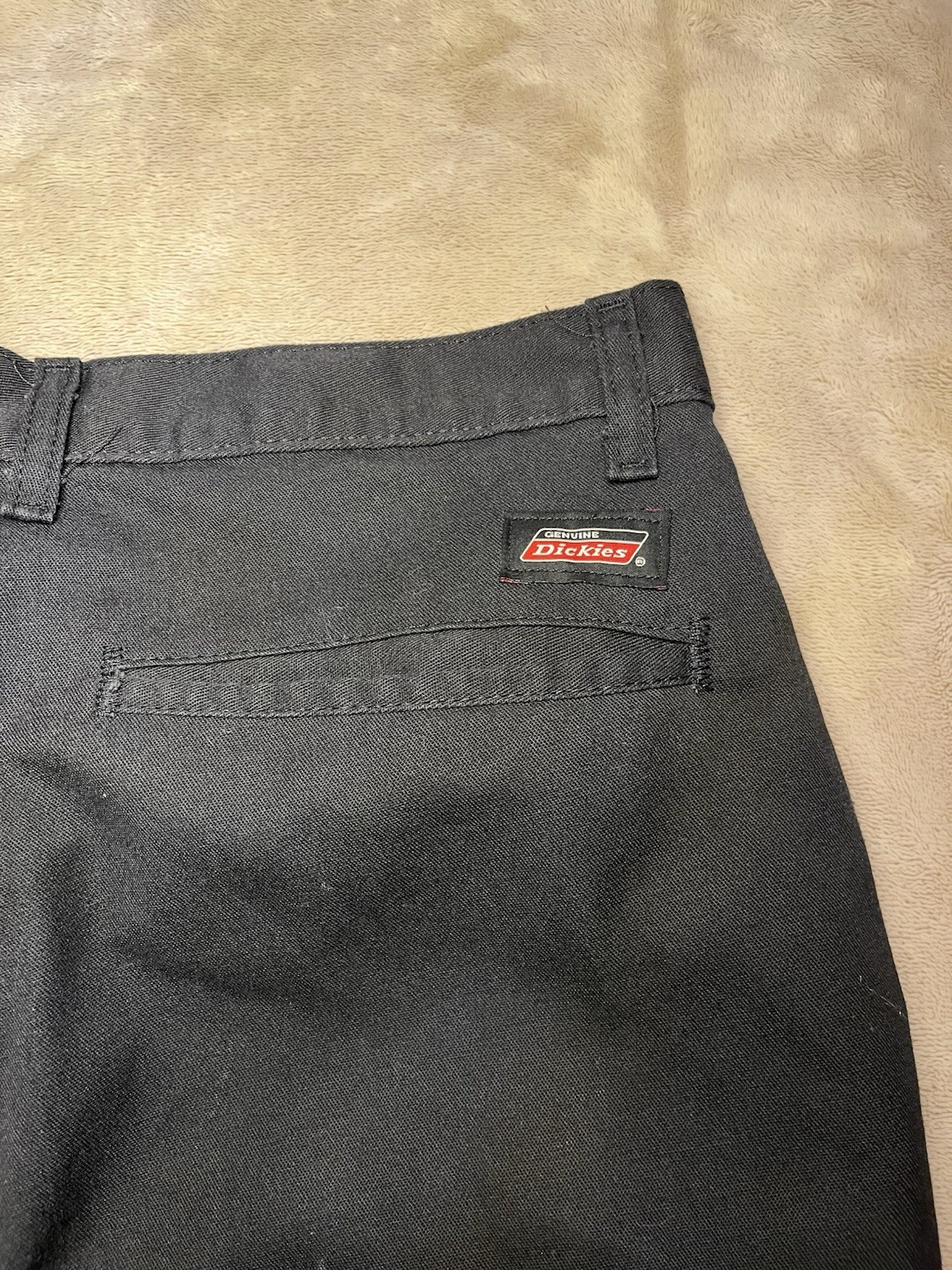 Dickies Men’s Black Work Pants 34×30 Polyester Cotton Blend Honduras MPN W841E31