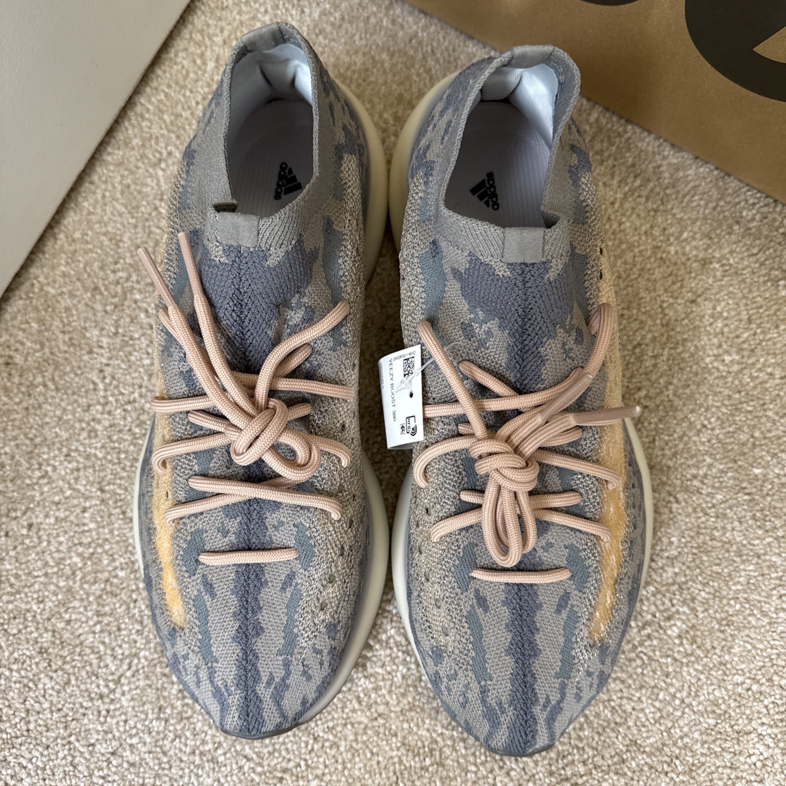 Adidas Yeezy Boost 380 Mist Non-Reflective SIZE 11 DS FX9764