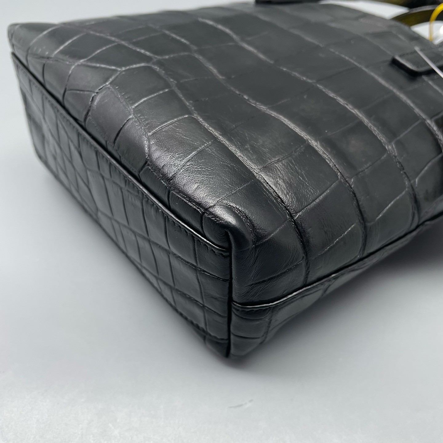Saint laurent Pre-Owned Authentic Tote Black 16*17*6cm Free Tracked Shipping