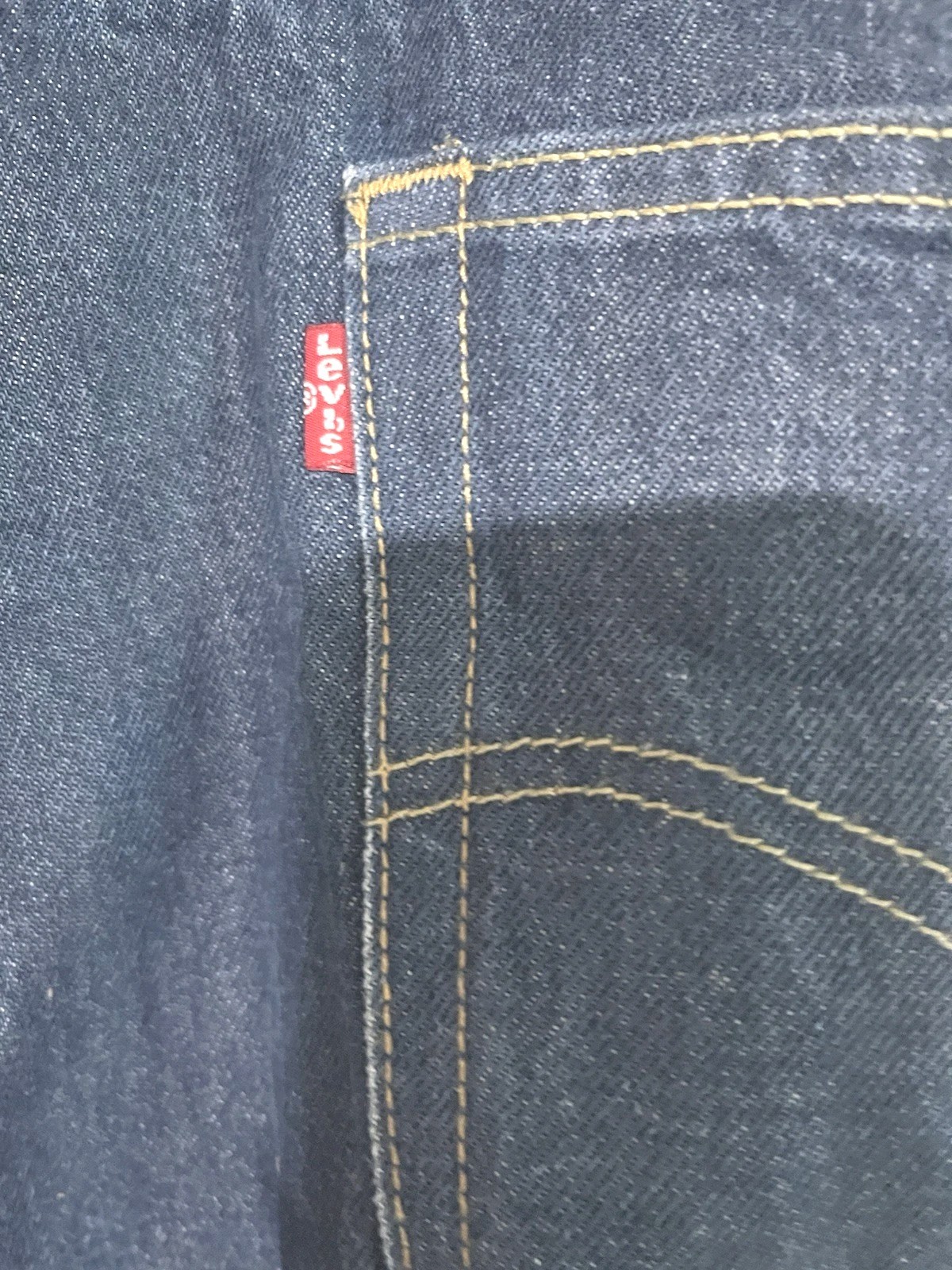 Levi’s 501 Jeans Blue Button Fly Shrink To Fit Men 42×30