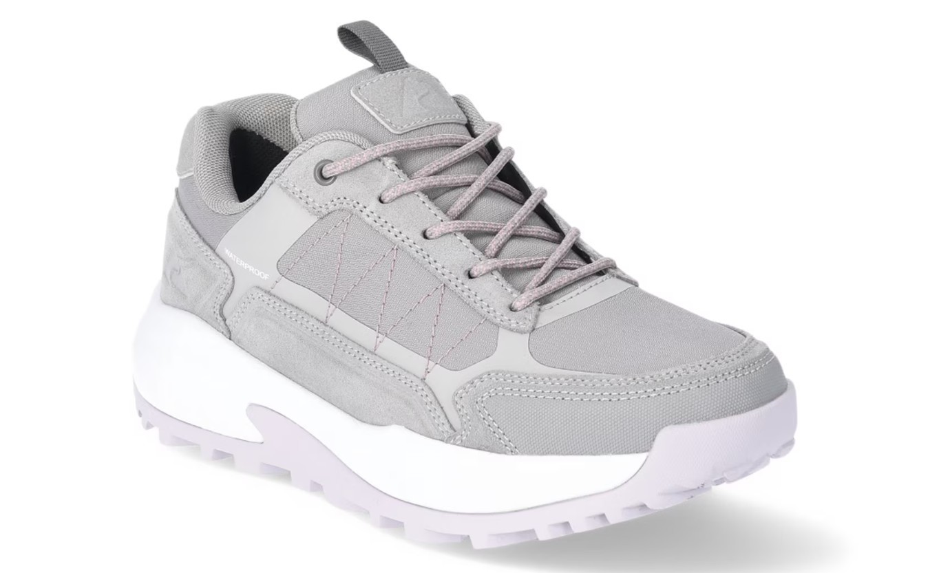 Ozark Trail Women’s Grey Leather Waterproof Hiker Hiking Shoes Size Various New