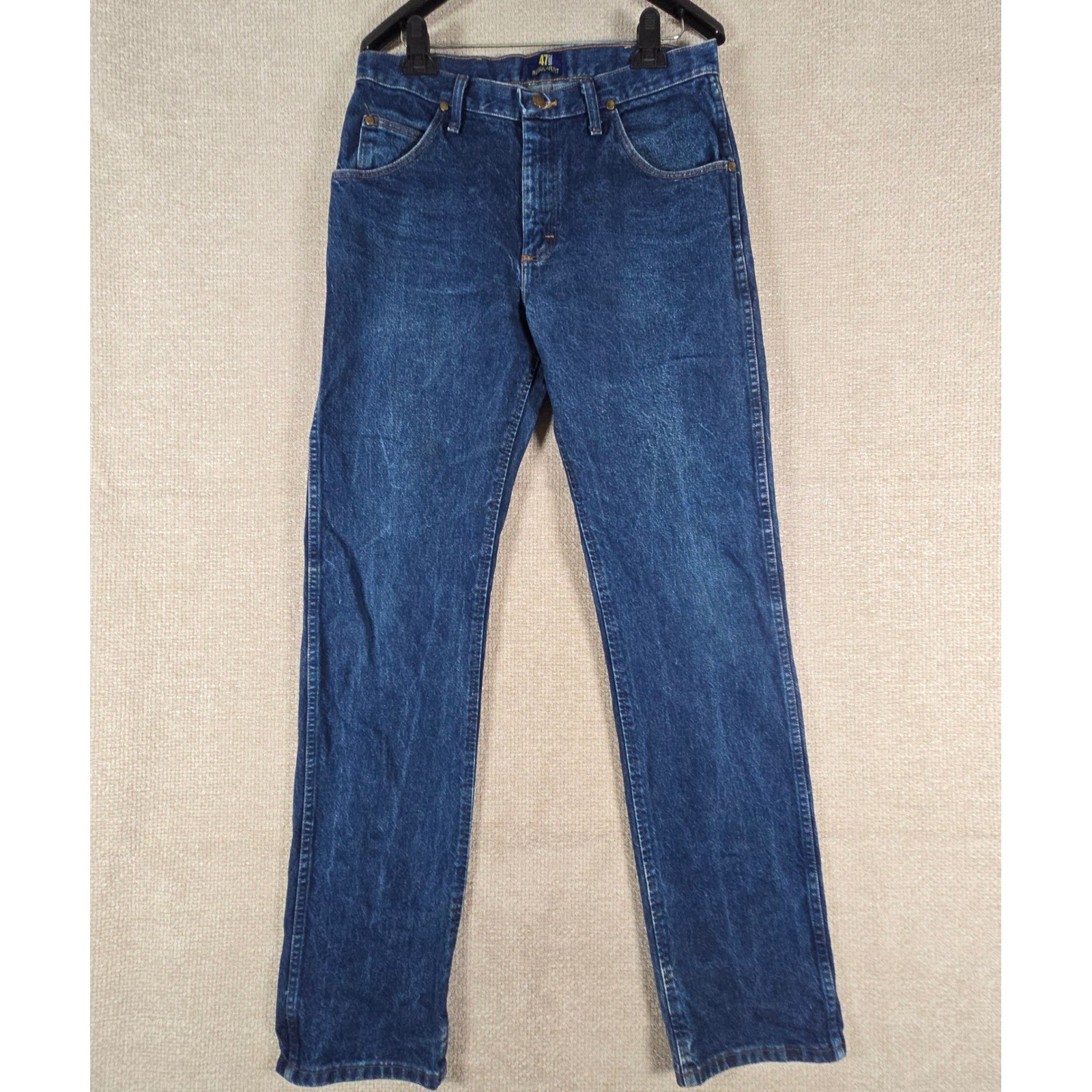 Wrangler 47MWZ Premium Performance Cowboy Cut Jeans Mens 33×36 Regular Fit