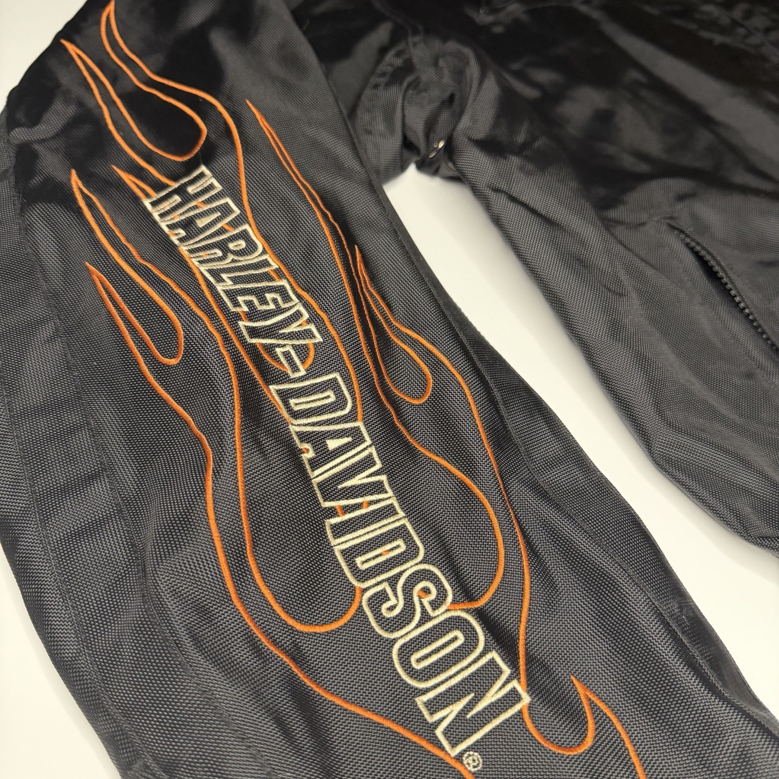 Harley-Davidson Men’s Quilted Motorcycle Jacket Charcoal/Black, 2XL