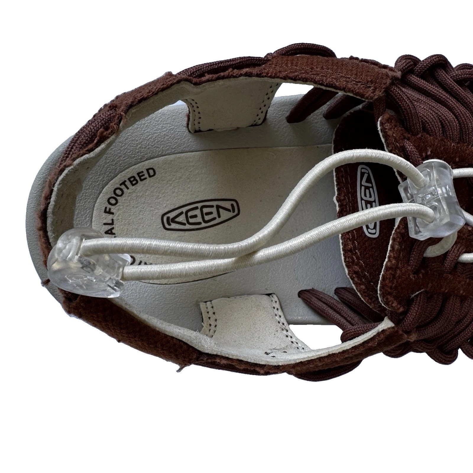 Keen Uneek Sandals Men’s 10.5 Tortoise Shell/Birch Leather Comfort Hiking 011022