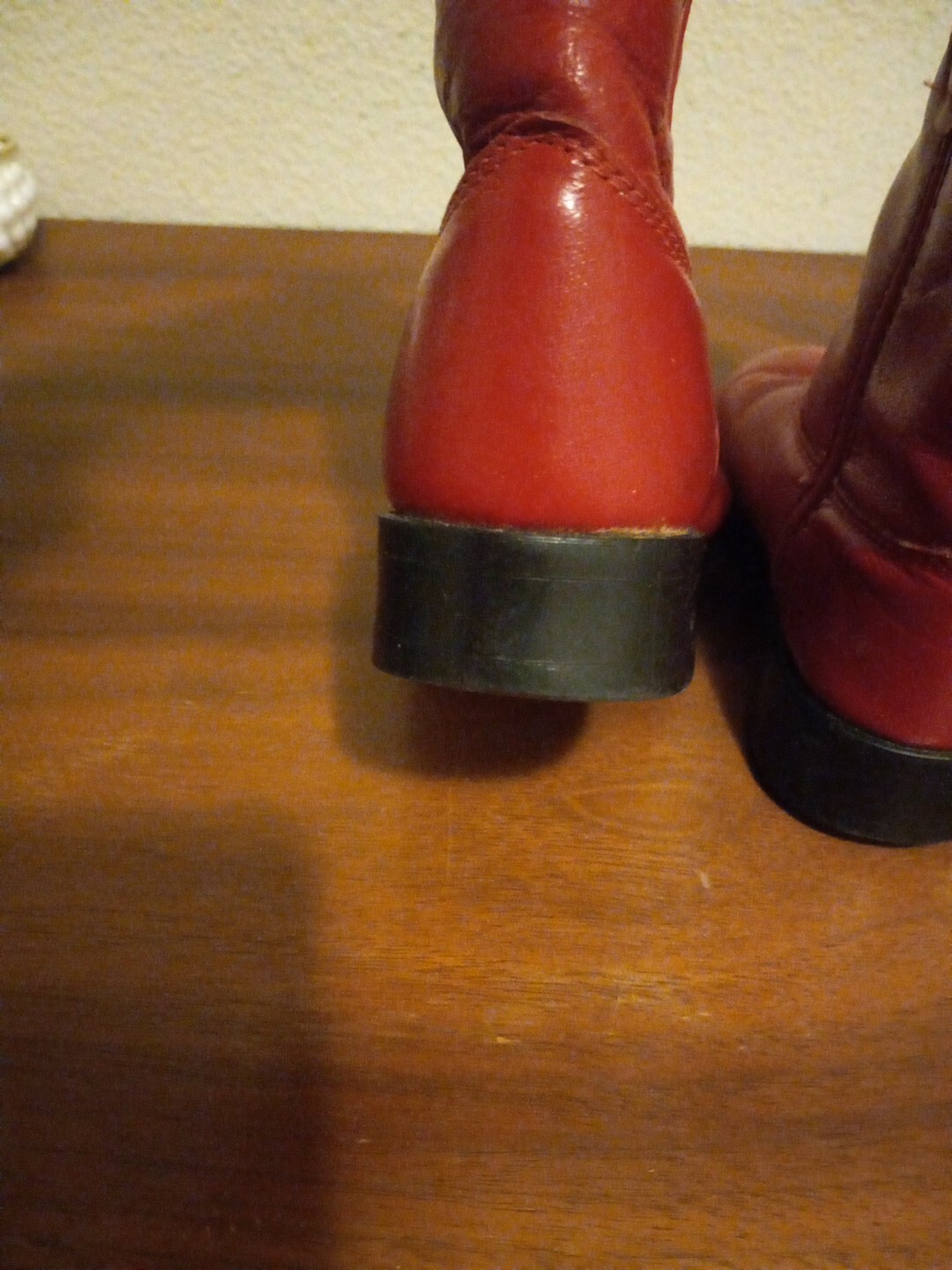 CHILDS A JAMA COWBOY TOMATO SOUP RED BOOTS SIZE 11