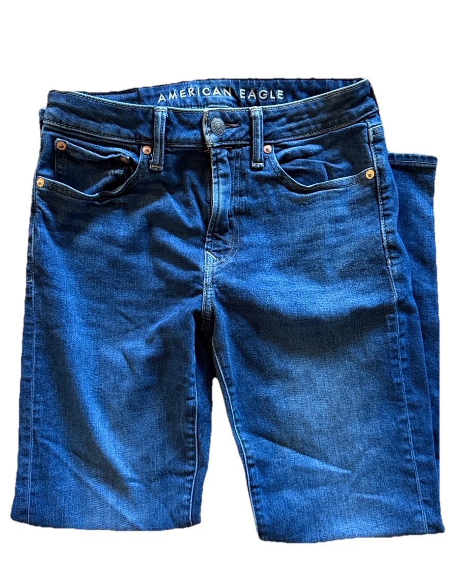 American Eagle Outfitters Men’s Slim Straight Leg Jeans Airflex, Size 29×30