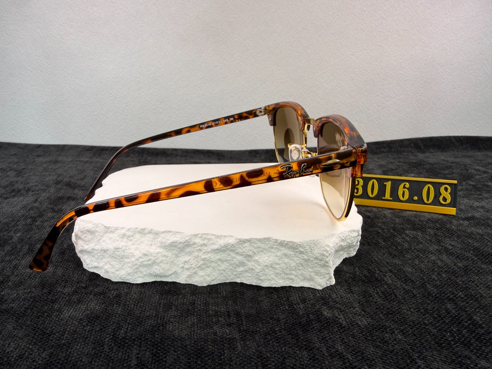 Ray-Ban RB3016 Tortoiseshell Frame Gradient brown Lens Sunglasses