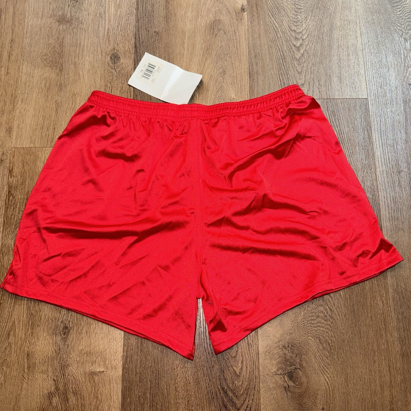 Vtg 90s Lotto Soccer Shorts Mens XL Wet Look Shiny Polyester Glanz Dazzle NOS
