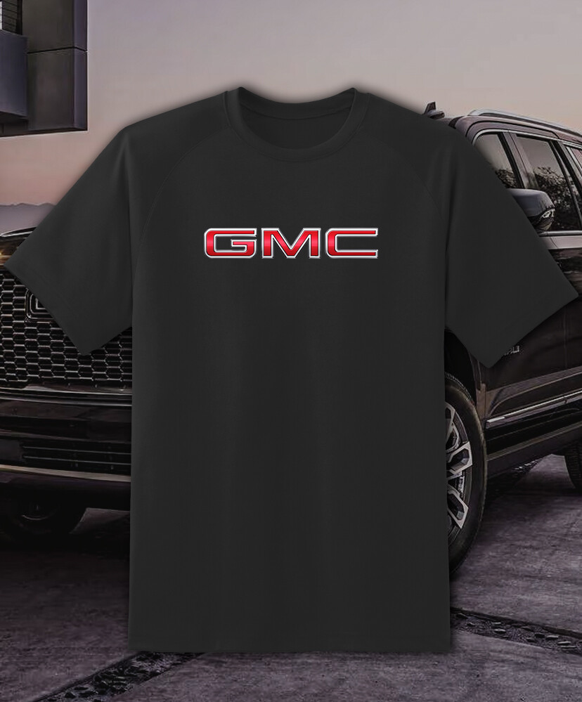 GMC Main Logo Automotive Shirt – Adult & Youth sizes up to 6XL Fast Ship!!