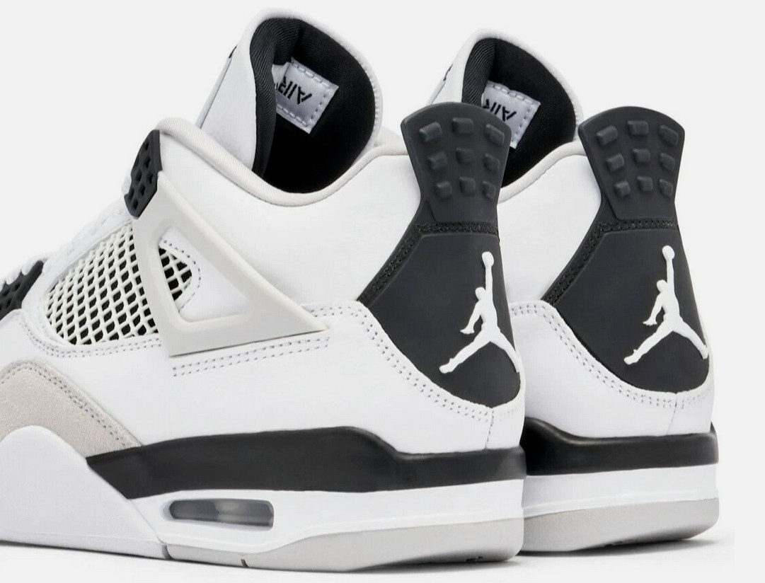 Jordan 4 Retro Military Black Men’s Basketball Shoes Mid Top DH6927-111