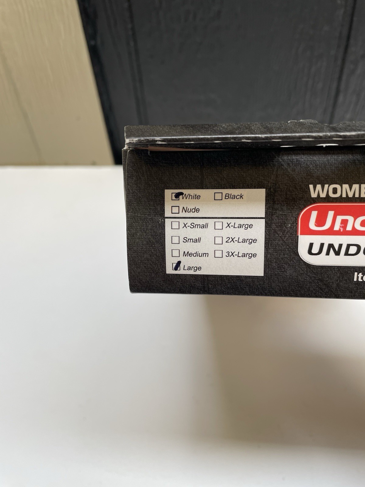 Women’s UnderTech Undercover Compression Concealment Shorts Large White NEW