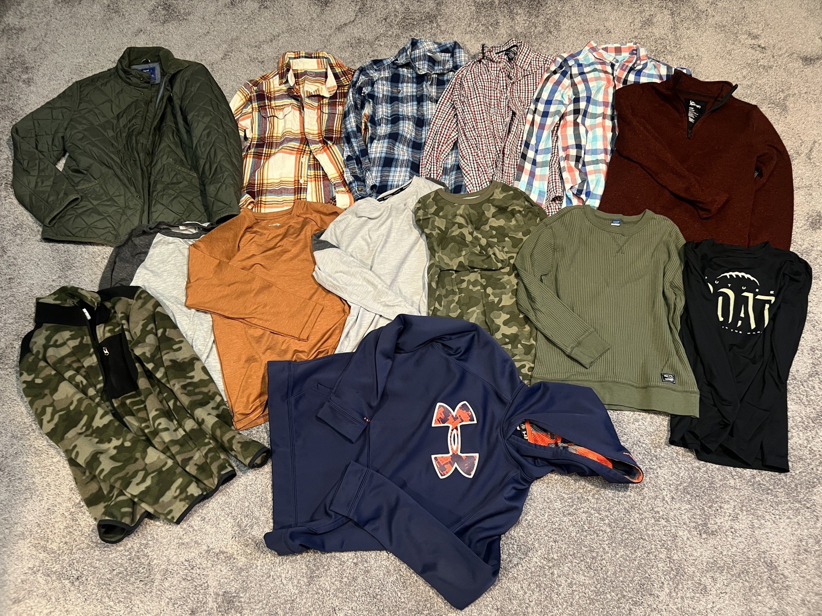 Huge 14 piece Lot Of Boys Back To School Clothing! Size 10/12-14/16 Lot 2
