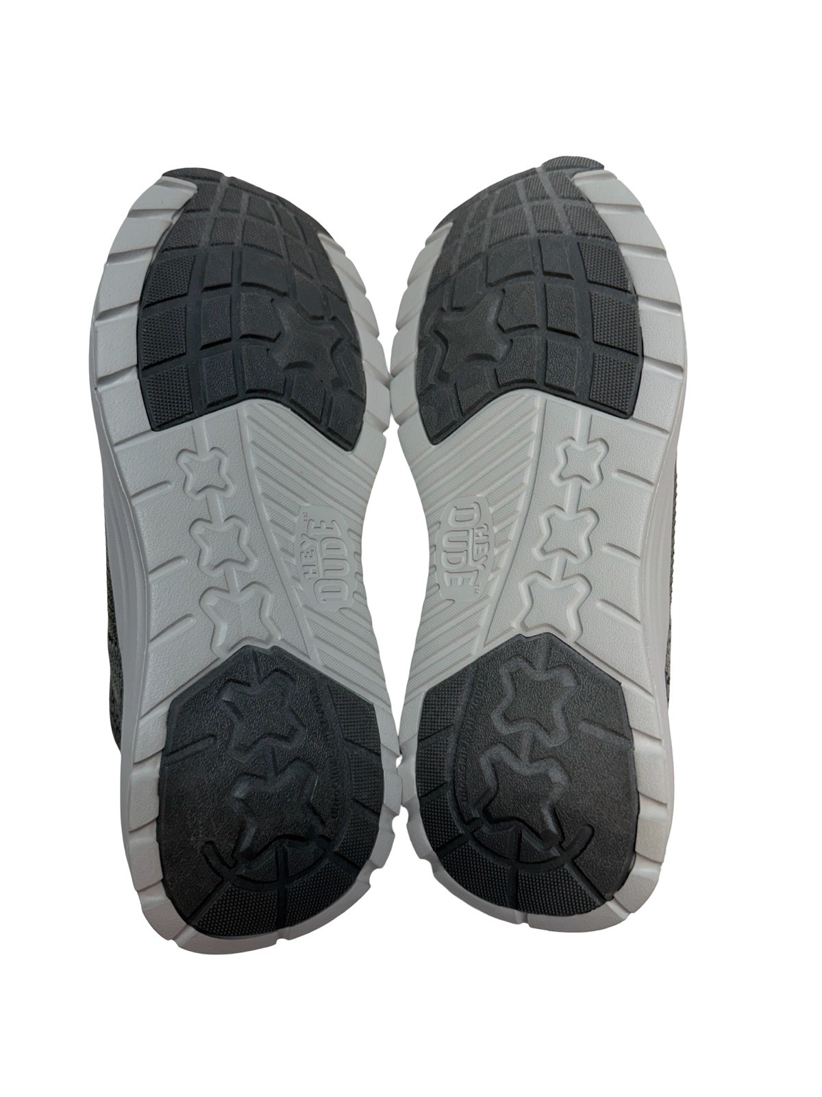 Hey Dude Sirocco M Grey Mix Knit Slip On Sneakers 40140-1LJ Size 8 New No Tags