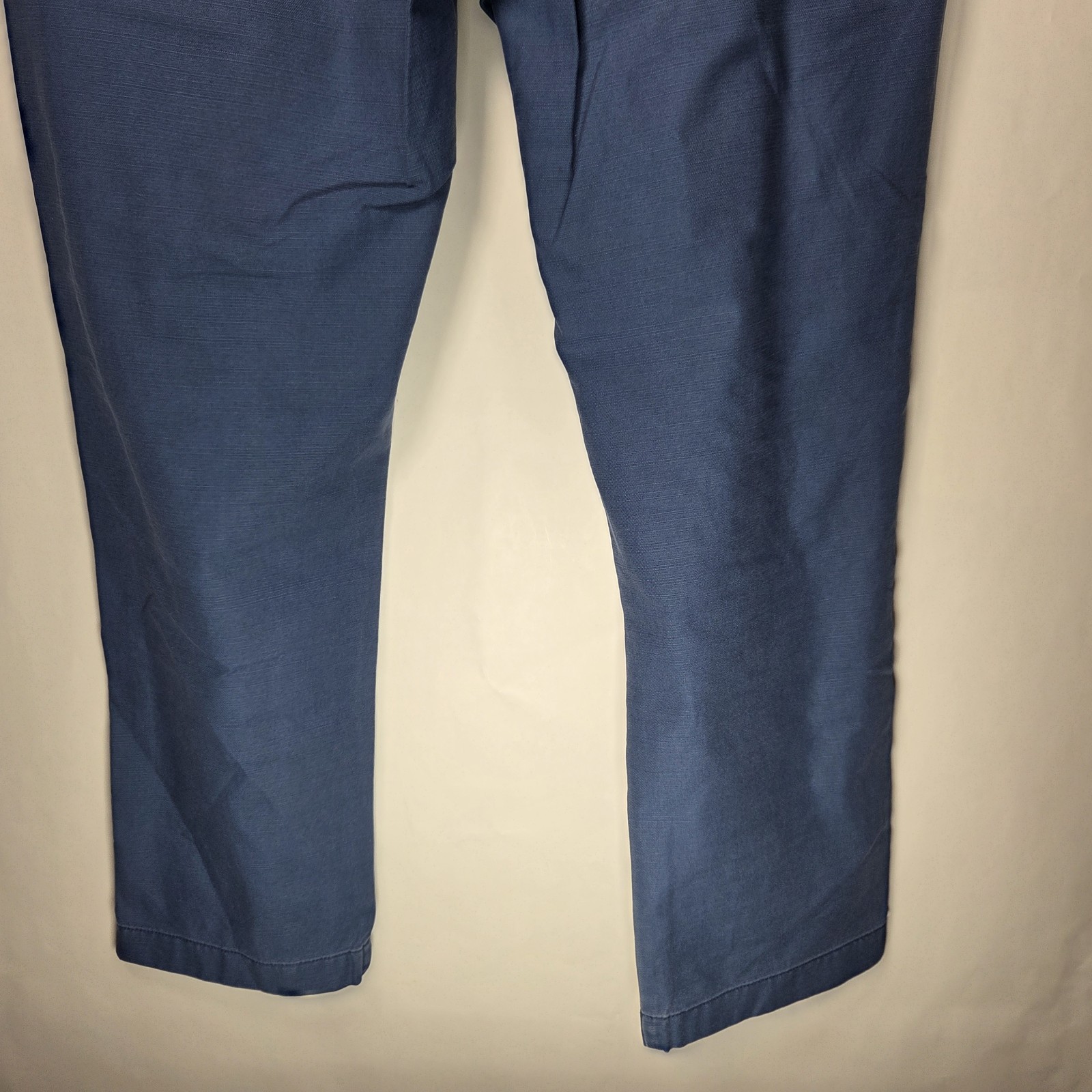 J.Crew Mens 36×30 The Sutton Blue Chino Straight Leg Mid Rise Pants Casual Work