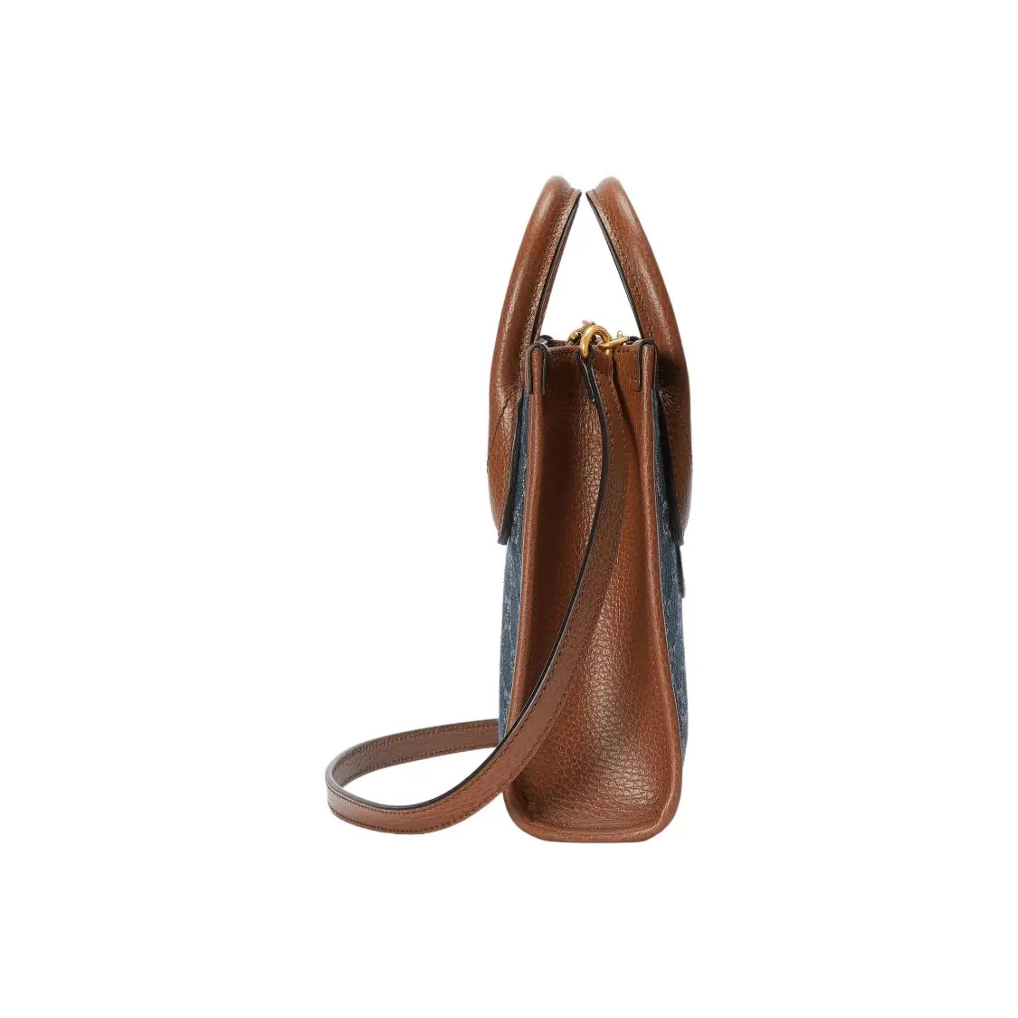 GUCCI Vintage Logo Tote Bag Shopping Bag Handbag Mini Unisex 6.2×2.7×7.8 in