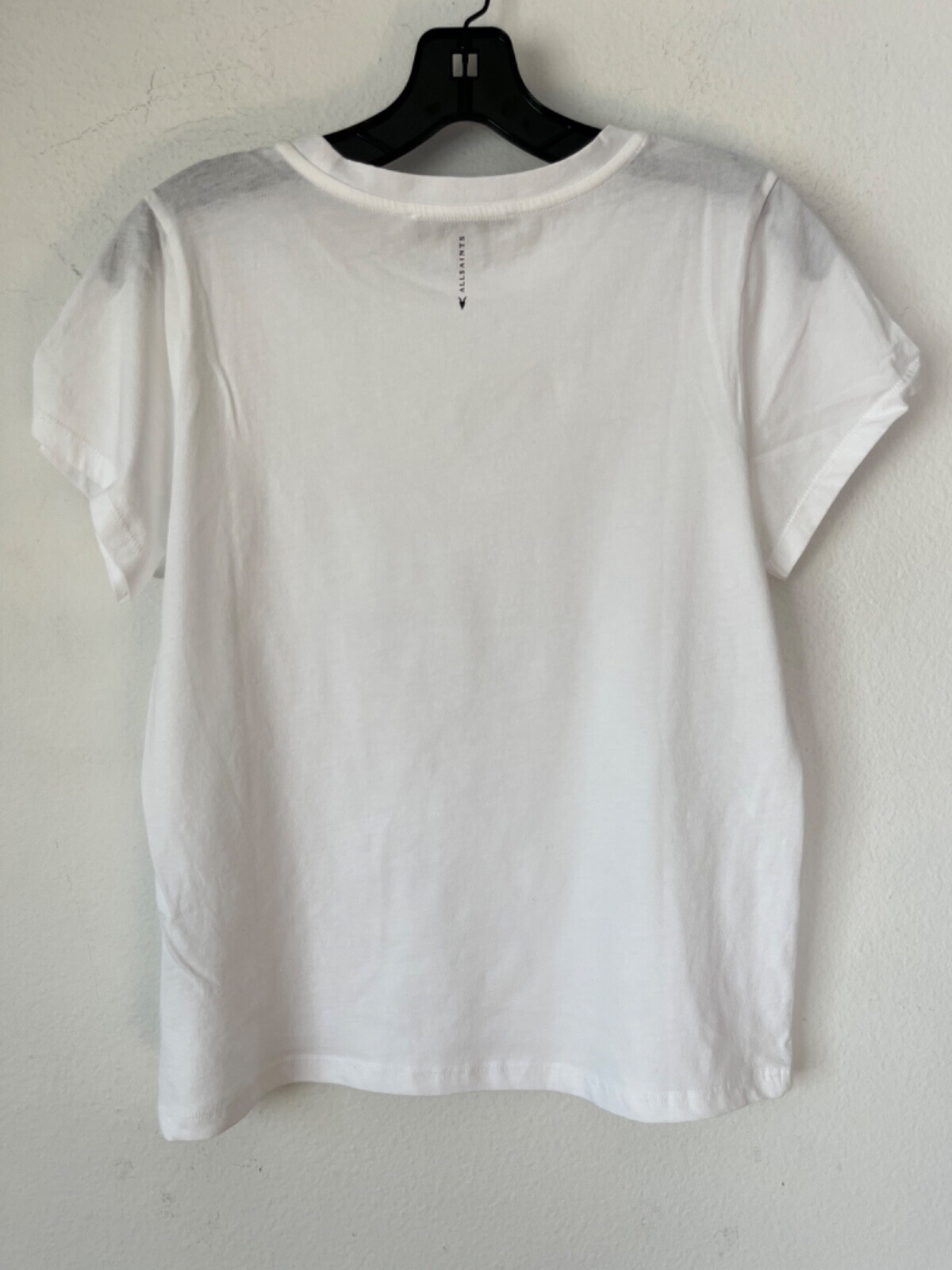 NWT Cotton AllSaints Short Cold Shoulder Sleeve T-Shirt Sz S, L