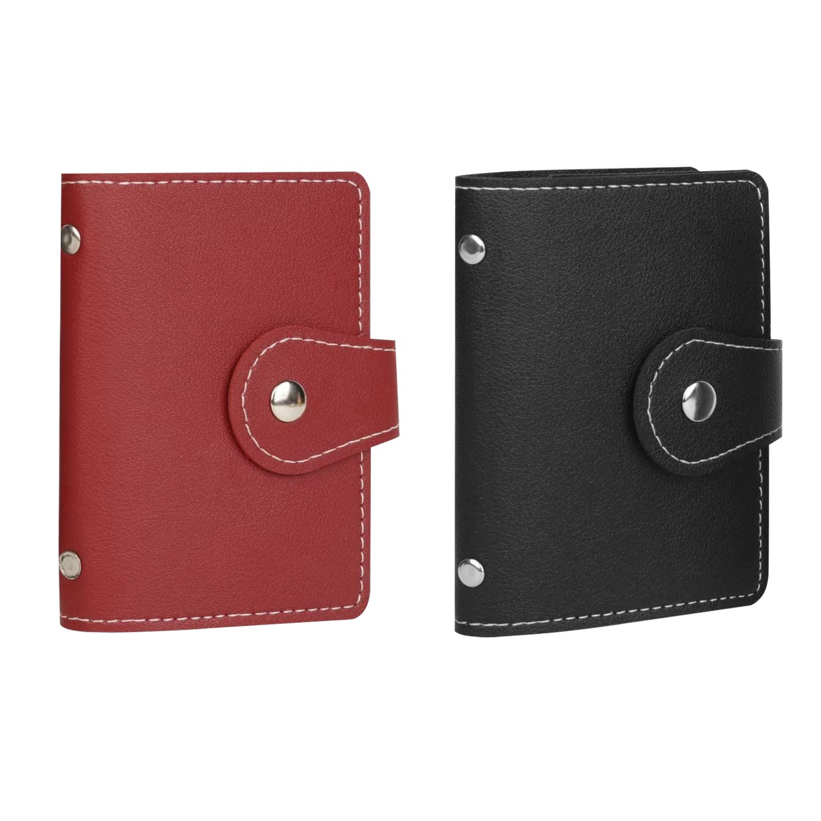 2 Pcs Credit and Credit Card Wallet，Sd Each Has 26 Card Slots for Organizers,…