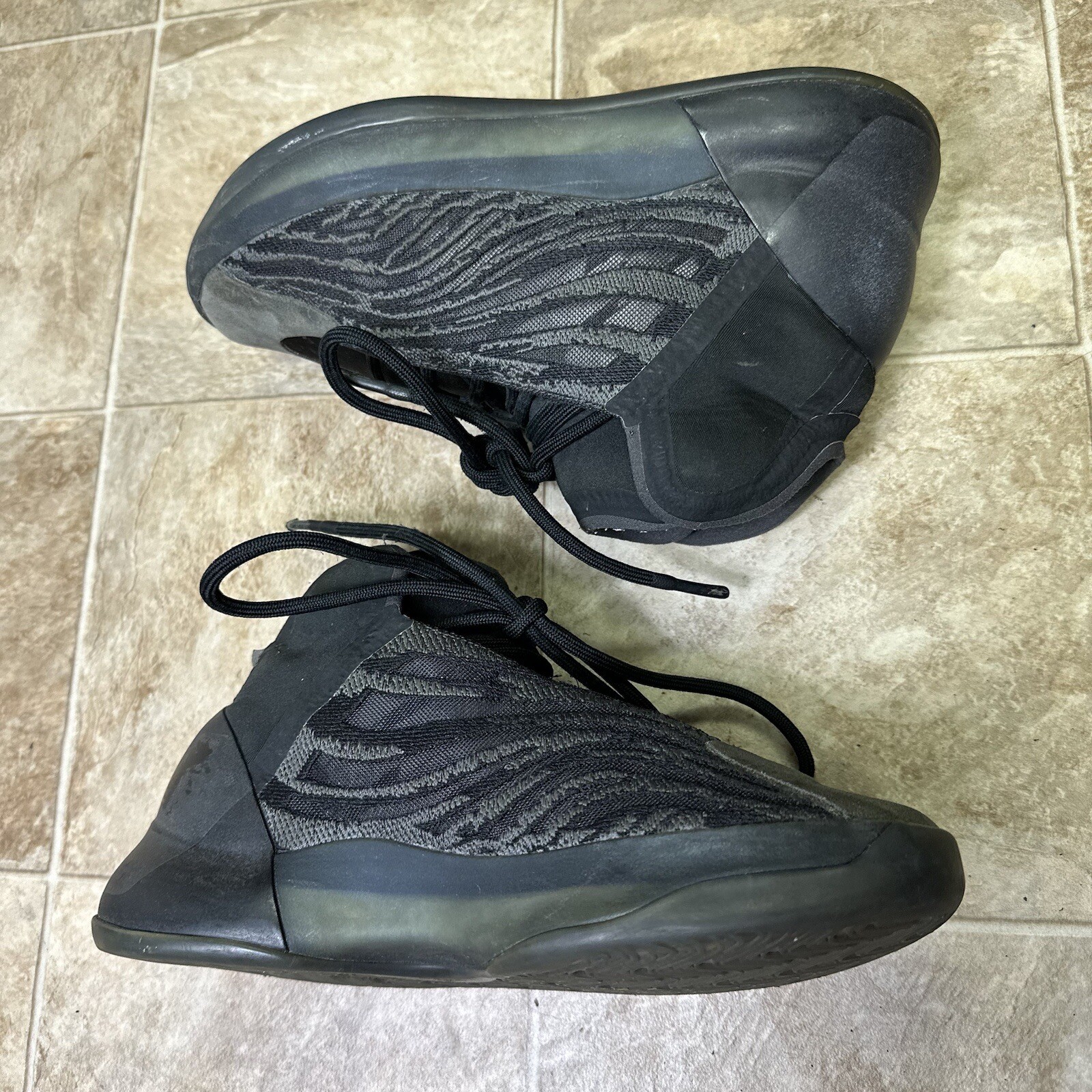 Adidas Yeezy QNTM Onyx YZY Black Quantum GX1317 Mens US 5.5 / 6.5W