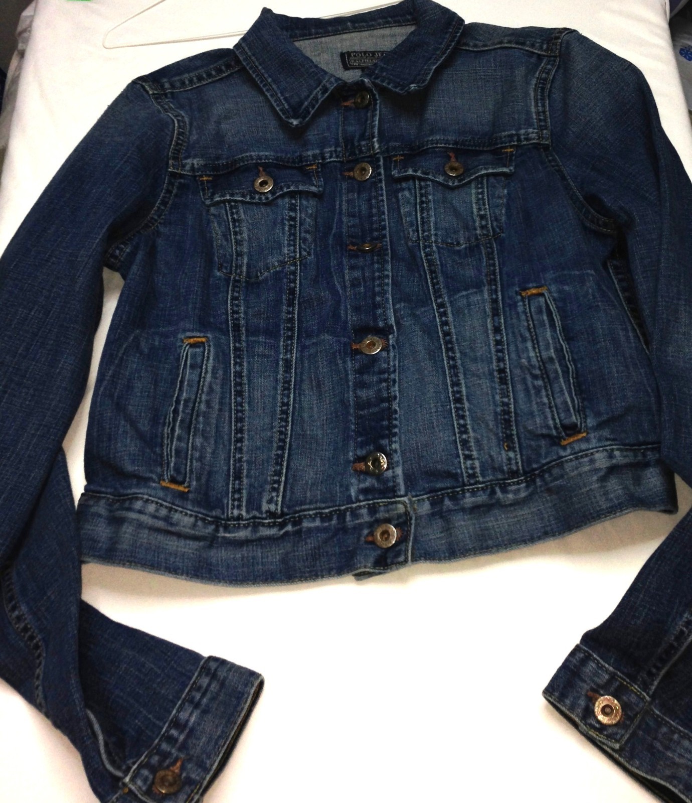Ralph Lauren Polo Jeans Company (Size Large) Blue Denim Jacket E18