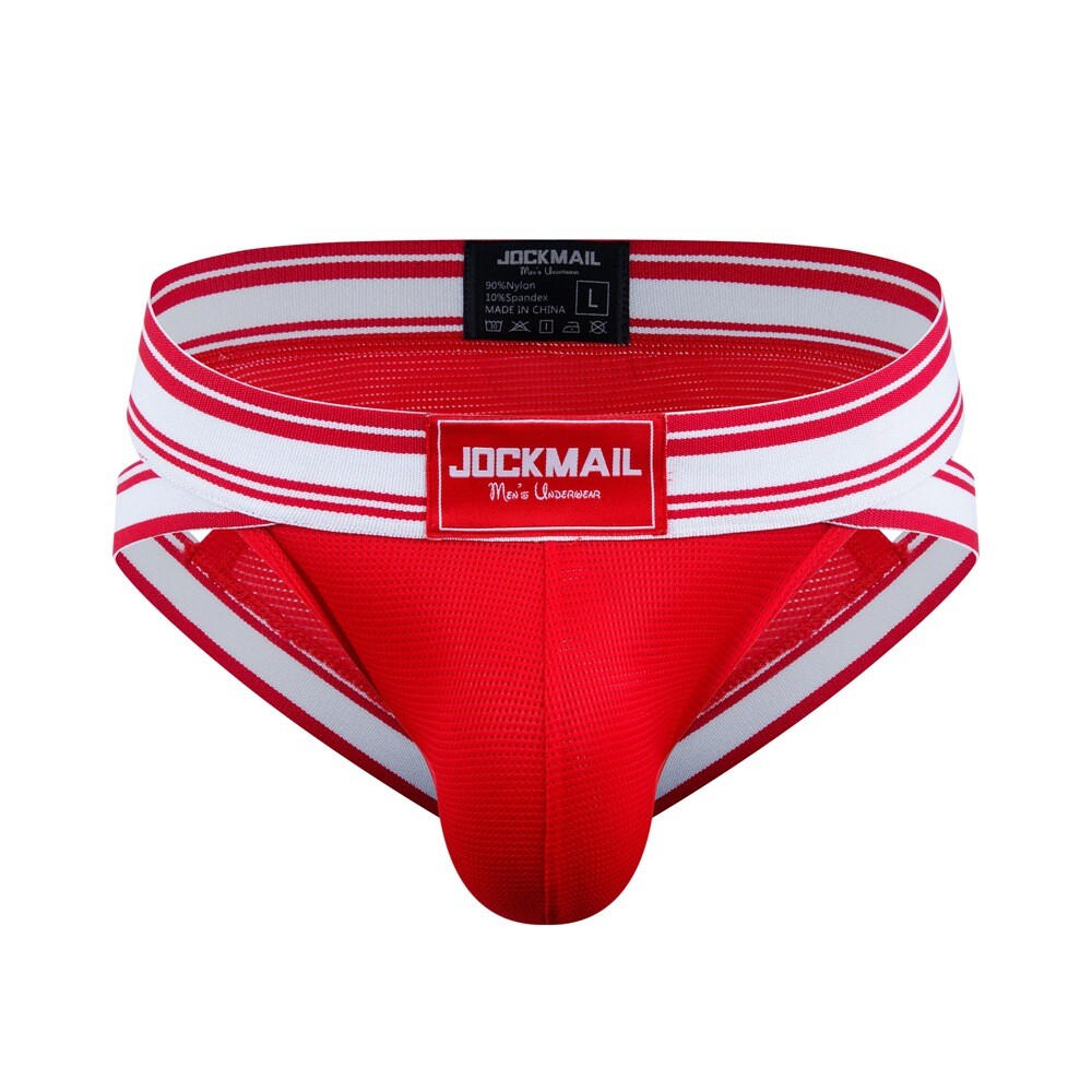 Jockmail Quality Sexy Gay Jock Strap Underwear Jockstrap Brief Bikini Backless