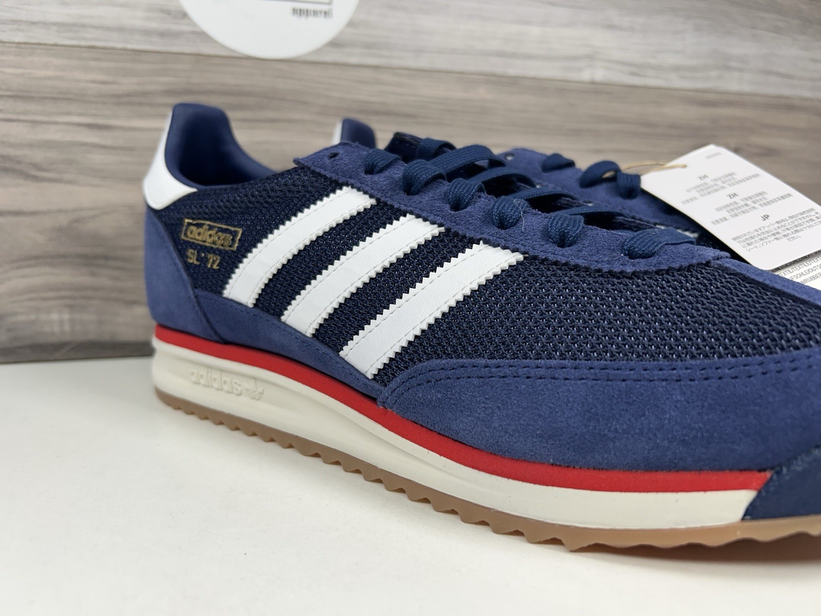 **Adidas SL 72 RS Dark Blue White Red Casual (JQ9797) Authentic Men’s shoes
