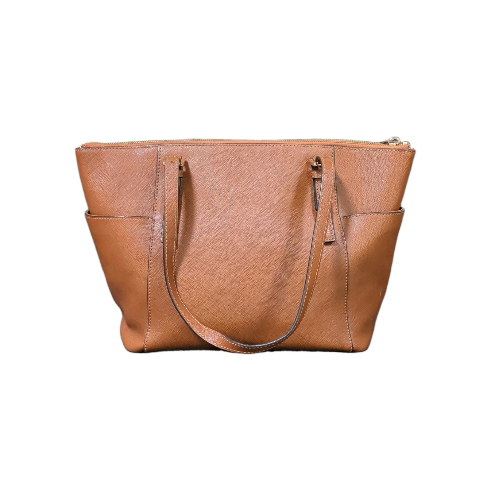 Michael Kors, Jet Set Brown Leather Tote Bag / Purse MK 3052GTTT8L